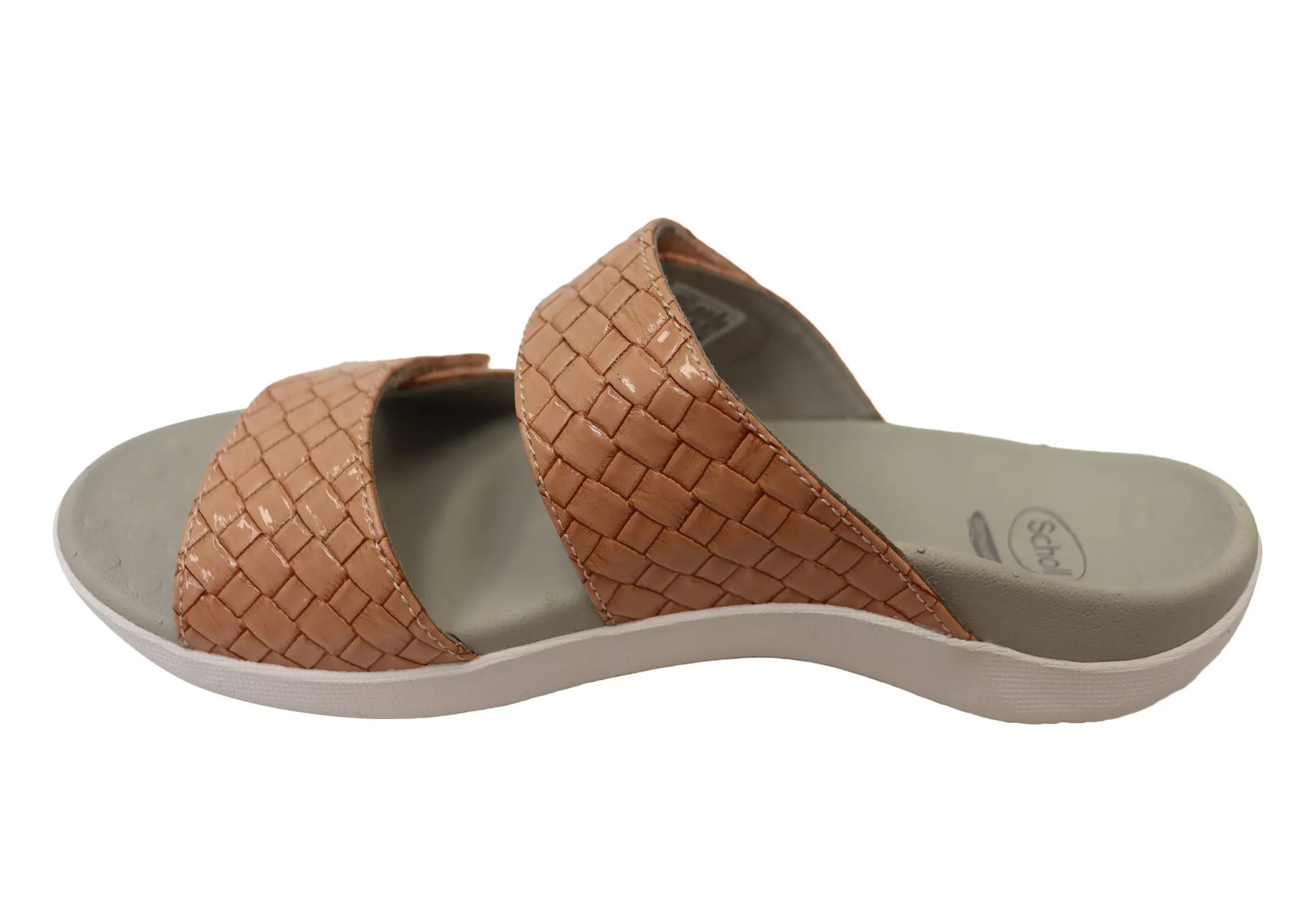 Scholl Orthaheel Skye Damen Bequeme Stützende Schlappen Sandalen Scholl Orthaheel Schuhe