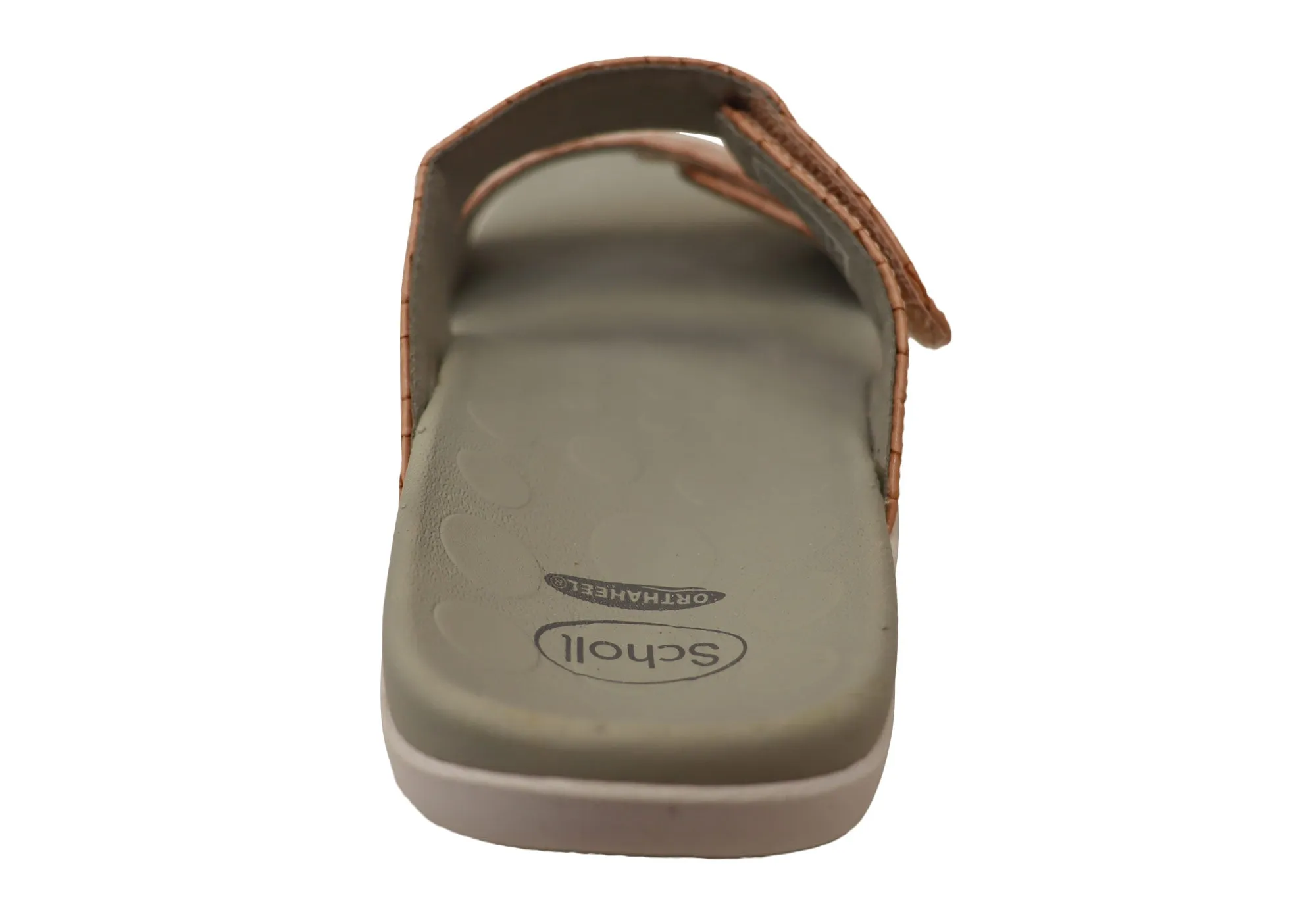 Scholl Orthaheel Skye Damen Bequeme Stützende Schlappen Sandalen Scholl Orthaheel Schuhe