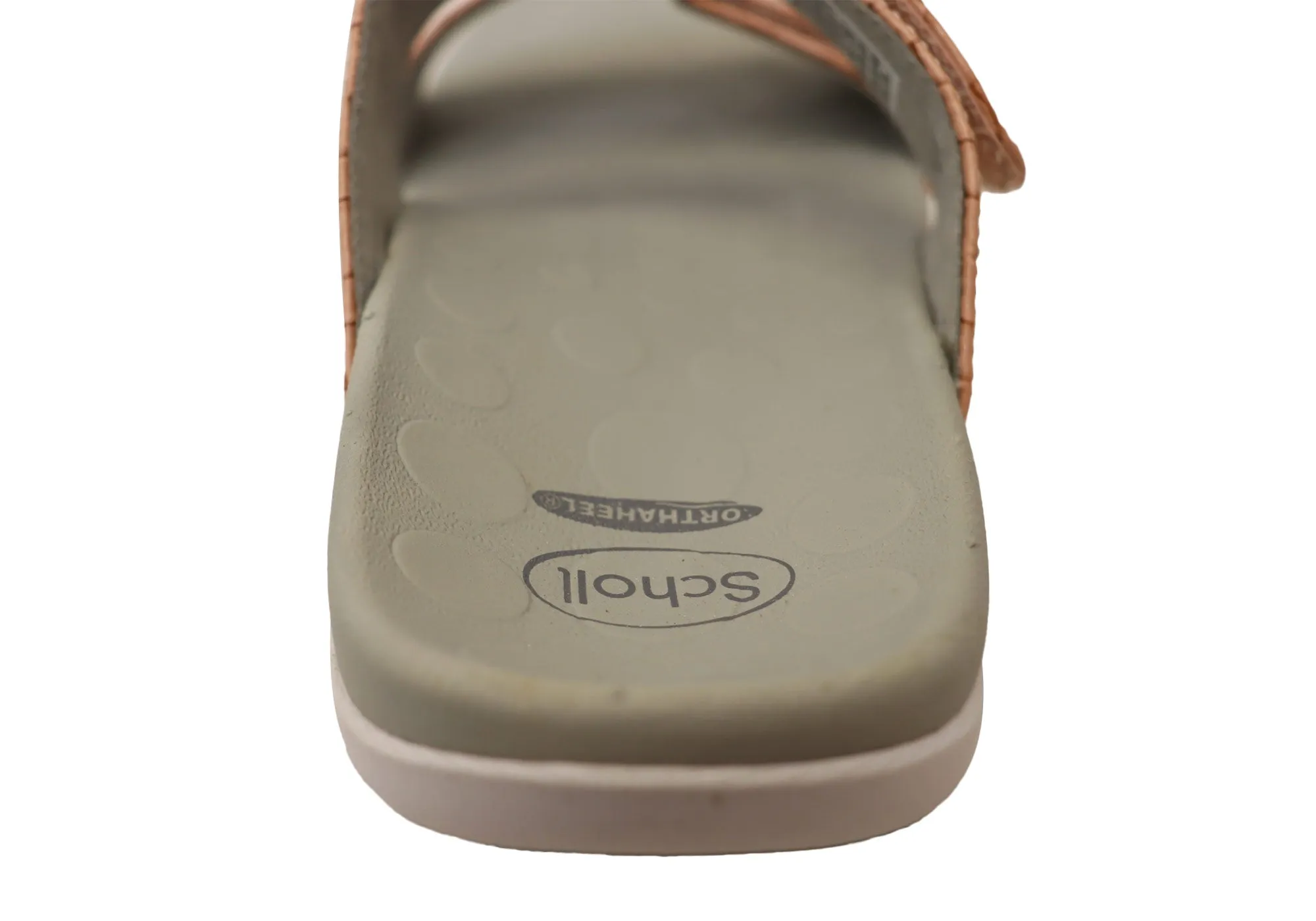 Scholl Orthaheel Skye Damen Bequeme Stützende Schlappen Sandalen Scholl Orthaheel Schuhe