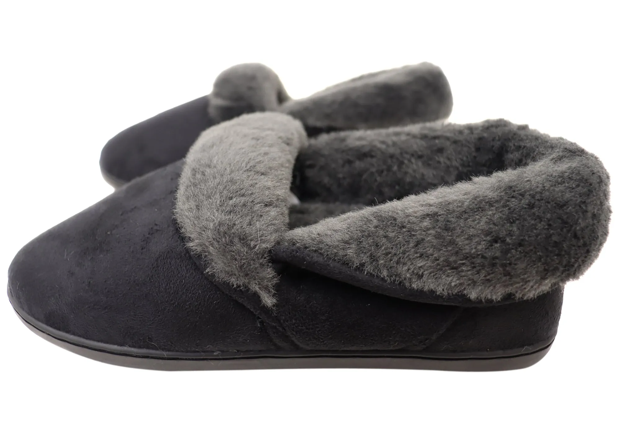 Scholl Orthaheel Snuggle II Damen Hausschuhe mit Komfort und Unterstützung Scholl Orthaheel Schuhe