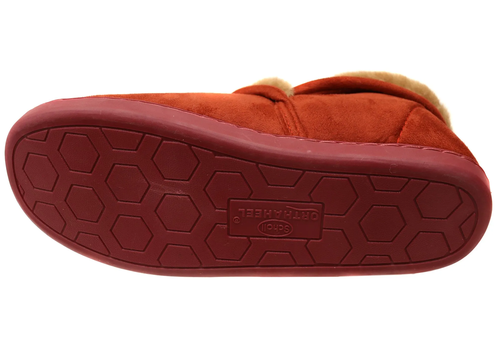 Scholl Orthaheel Snuggle II Damen Hausschuhe mit Komfort und Unterstützung Scholl Orthaheel Schuhe