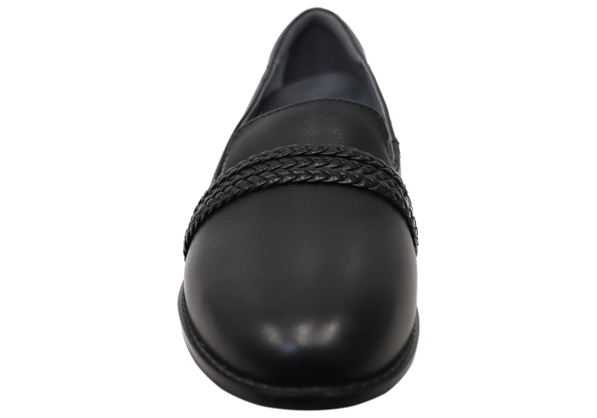 Scholl Orthaheel Tribe Loafer Damen Unterstützende Leder Komfortschuhe Scholl Orthaheel Schuhe