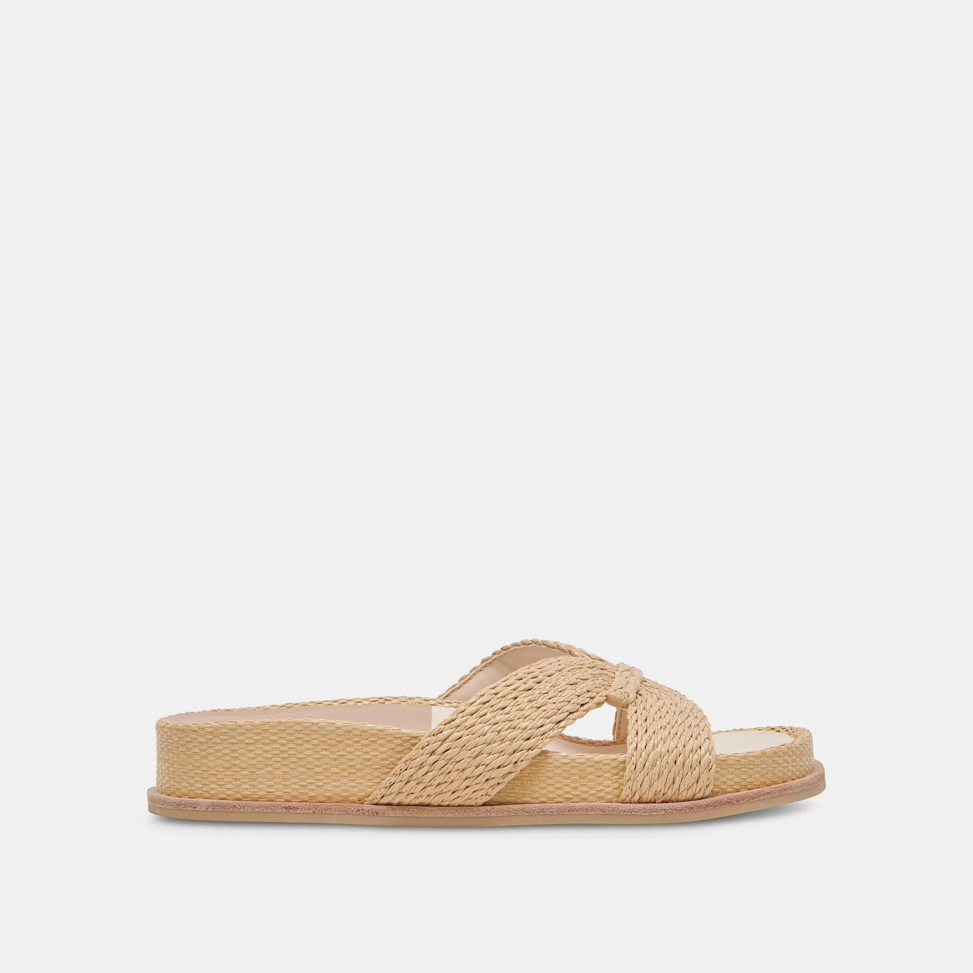 SELDA WEITE SANDALEN LT NATUR RAFFIA