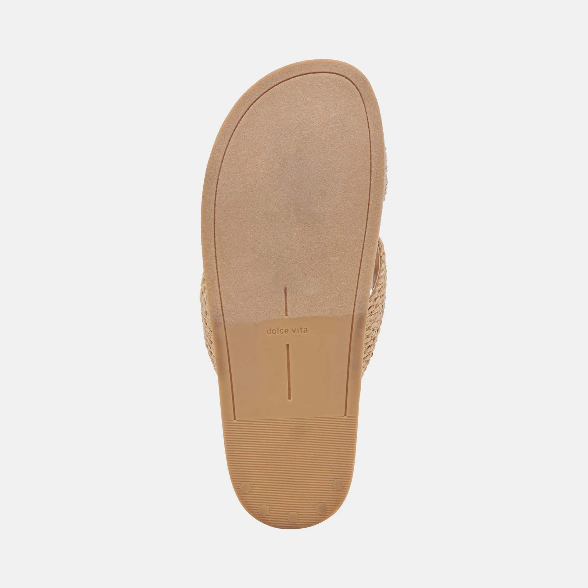 SELDA WEITE SANDALEN LT NATUR RAFFIA
