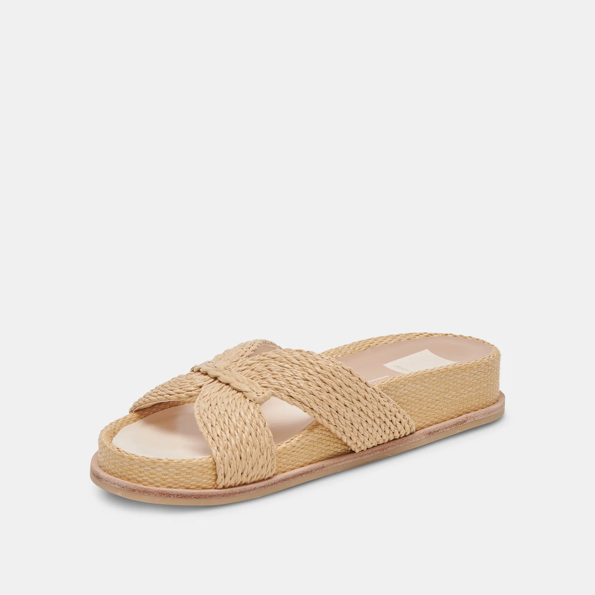 SELDA WEITE SANDALEN LT NATUR RAFFIA