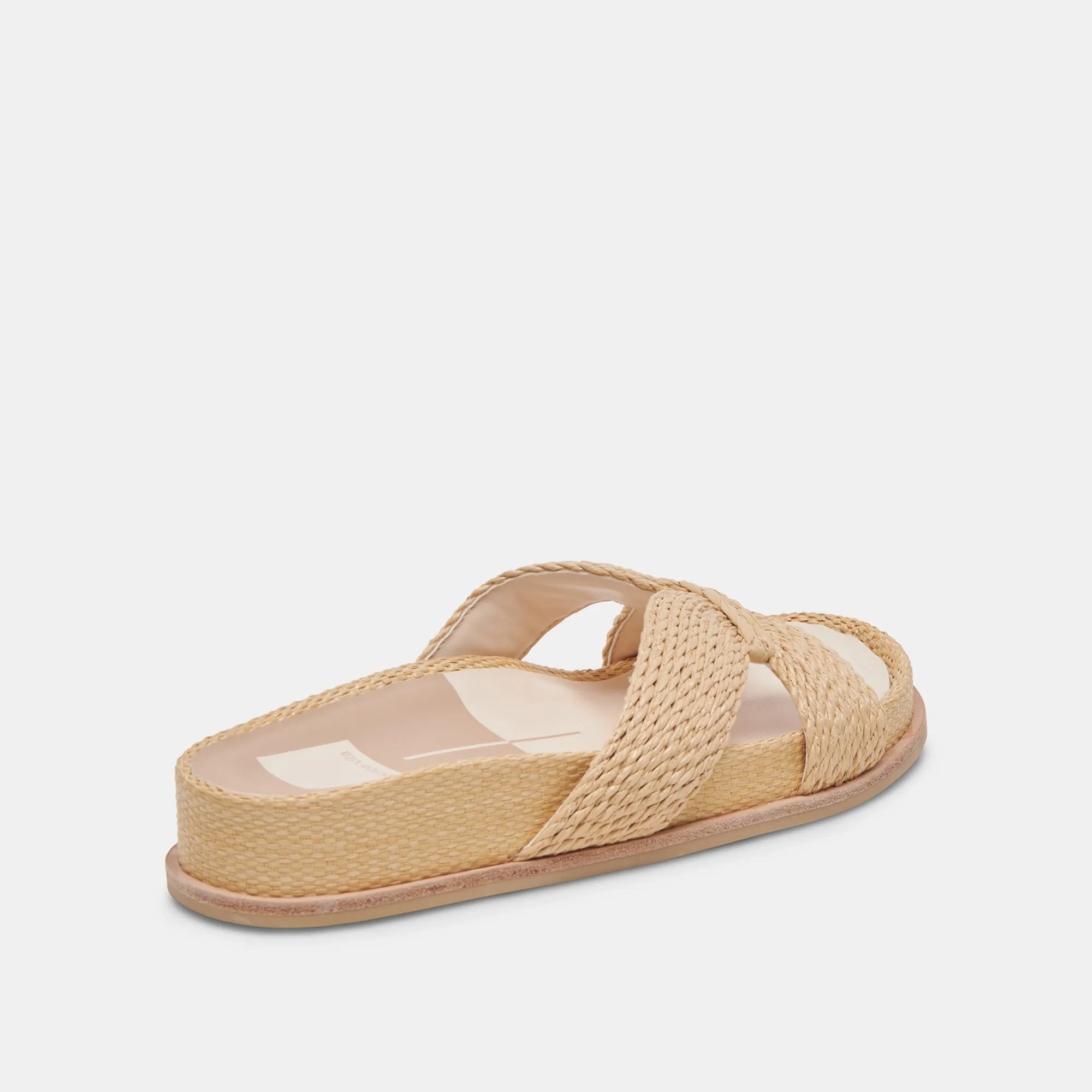 SELDA WEITE SANDALEN LT NATUR RAFFIA