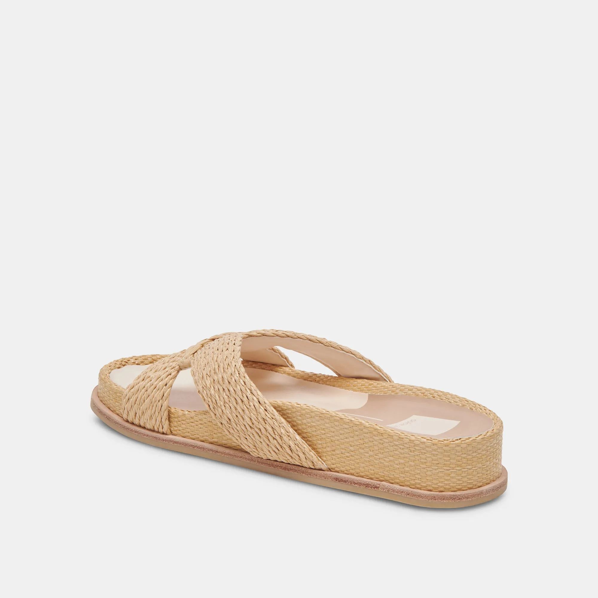 SELDA WEITE SANDALEN LT NATUR RAFFIA