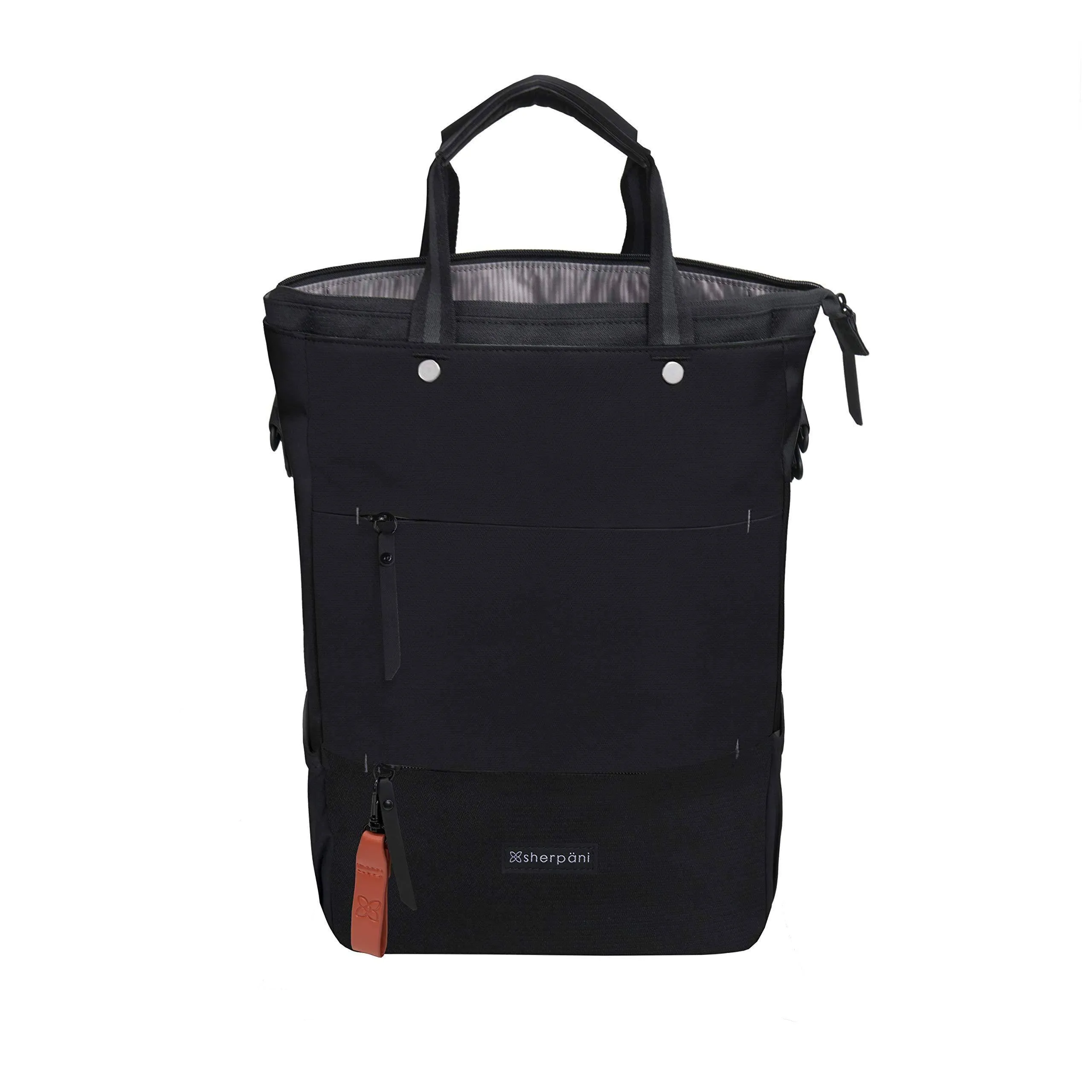 Sherpani Camden, Nylon-Convertible-Rucksack-Tasche, Tragetasche, Umhängetasche für Damen, RFID-Schutz, 15-Zoll-Laptophülle, Sherpani