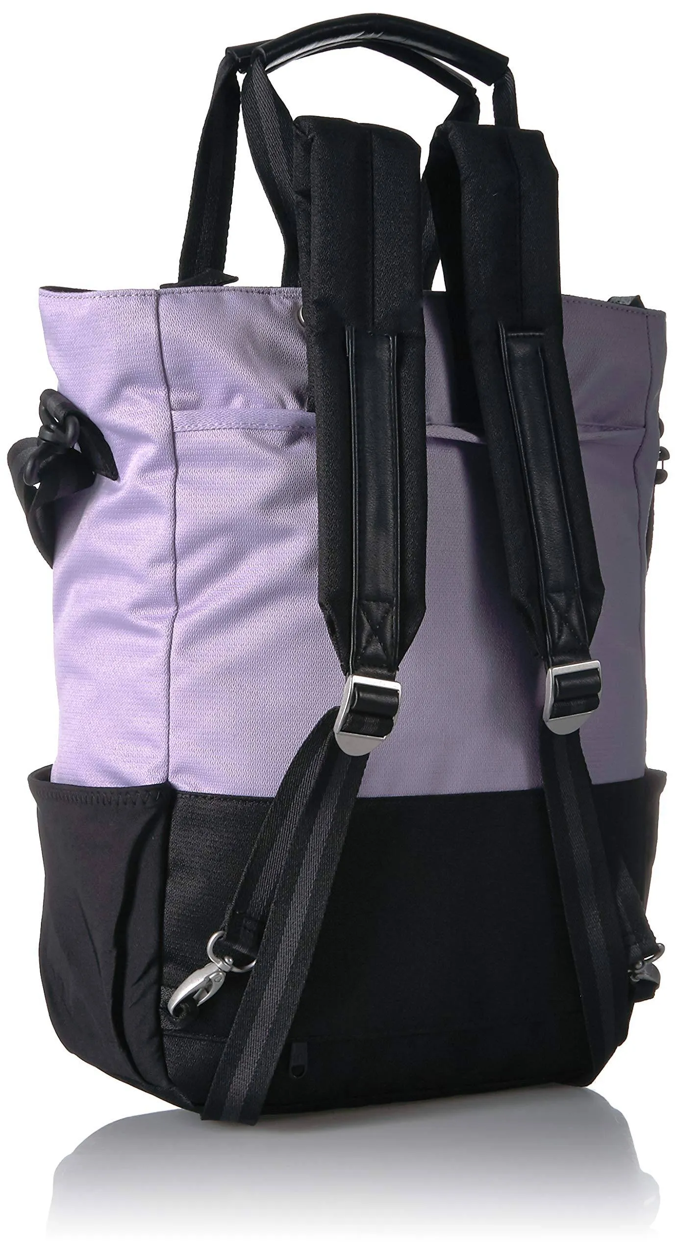 Sherpani Camden, Nylon-Convertible-Rucksack-Tasche, Tragetasche, Umhängetasche für Damen, RFID-Schutz, 15-Zoll-Laptophülle, Sherpani