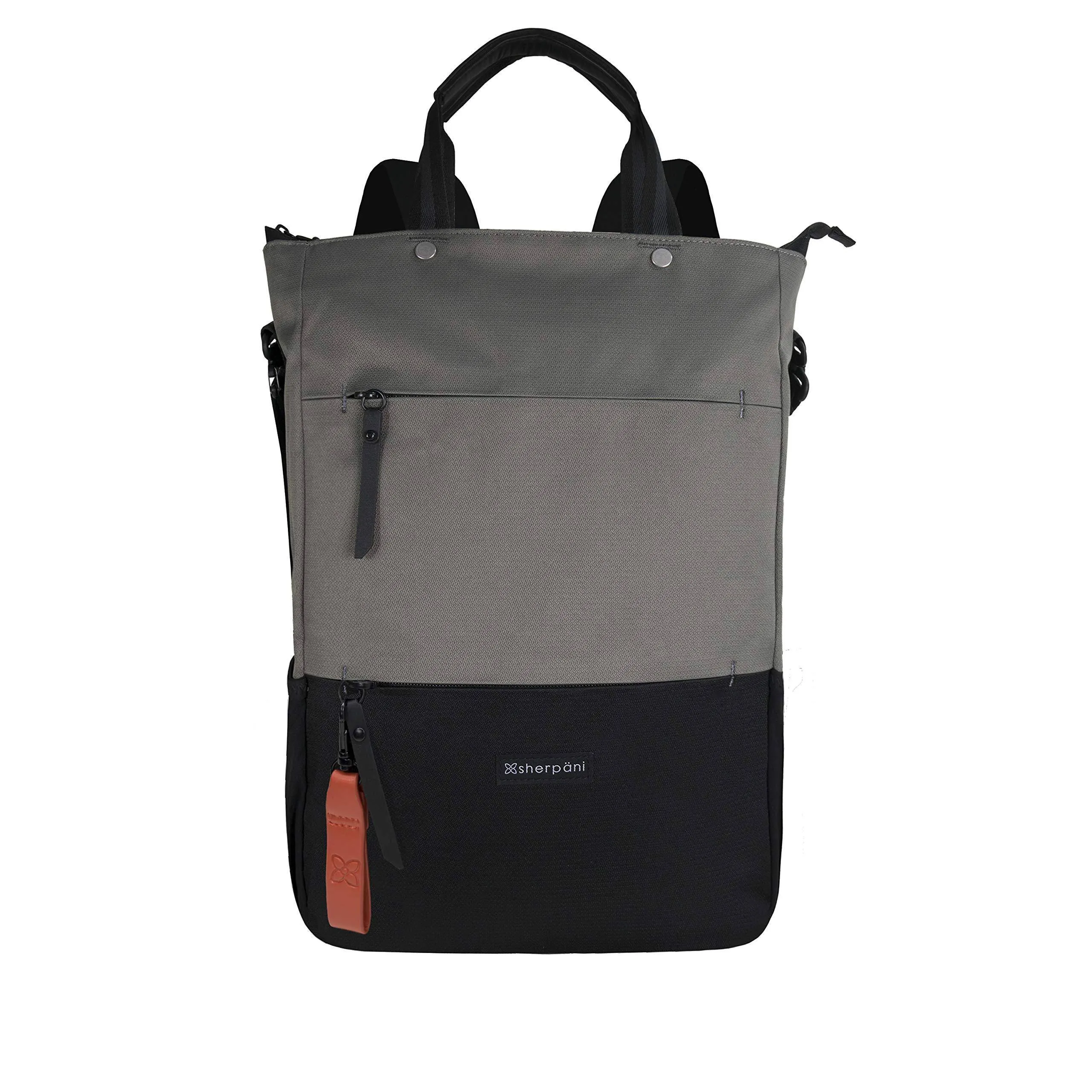 Sherpani Camden, Nylon-Convertible-Rucksack-Tasche, Tragetasche, Umhängetasche für Damen, RFID-Schutz, 15-Zoll-Laptophülle, Sherpani