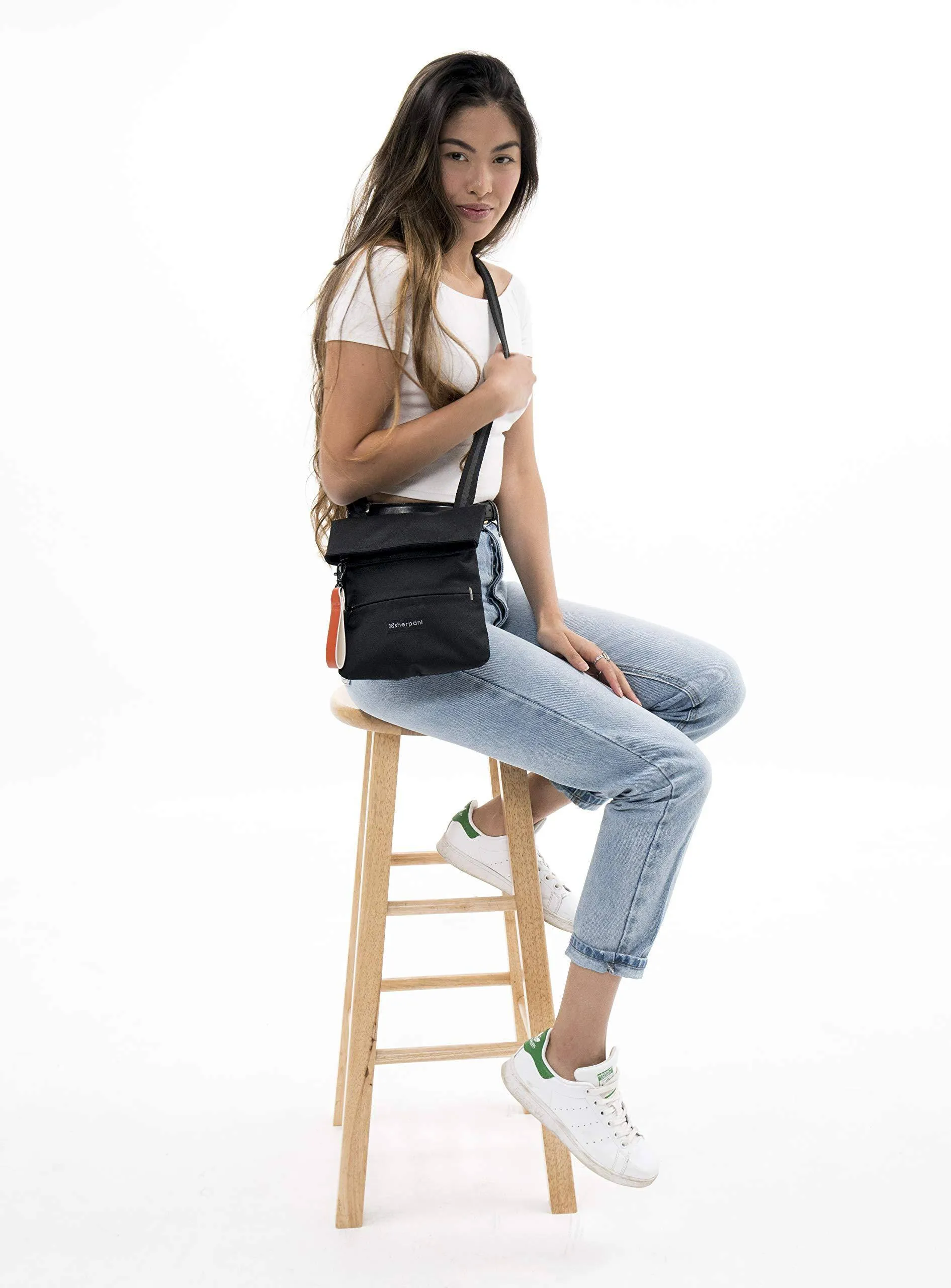 Sherpani Pica, Recycelte Nylon Umhängetasche, Mini-Umhängetasche, Schultertasche, Modische Handtasche für Damen, RFID-Schutztaschen Sherpani