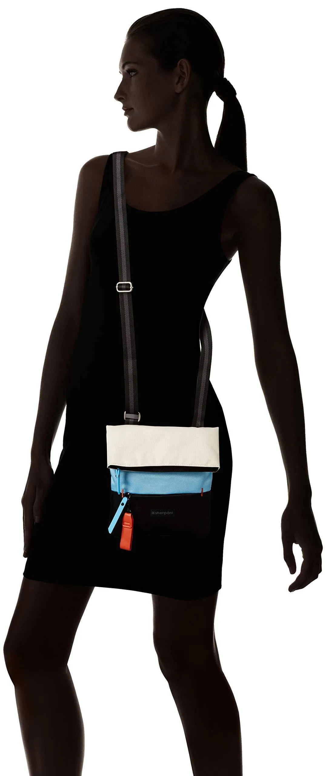 Sherpani Pica, Recycelte Nylon Umhängetasche, Mini-Umhängetasche, Schultertasche, Modische Handtasche für Damen, RFID-Schutztaschen Sherpani