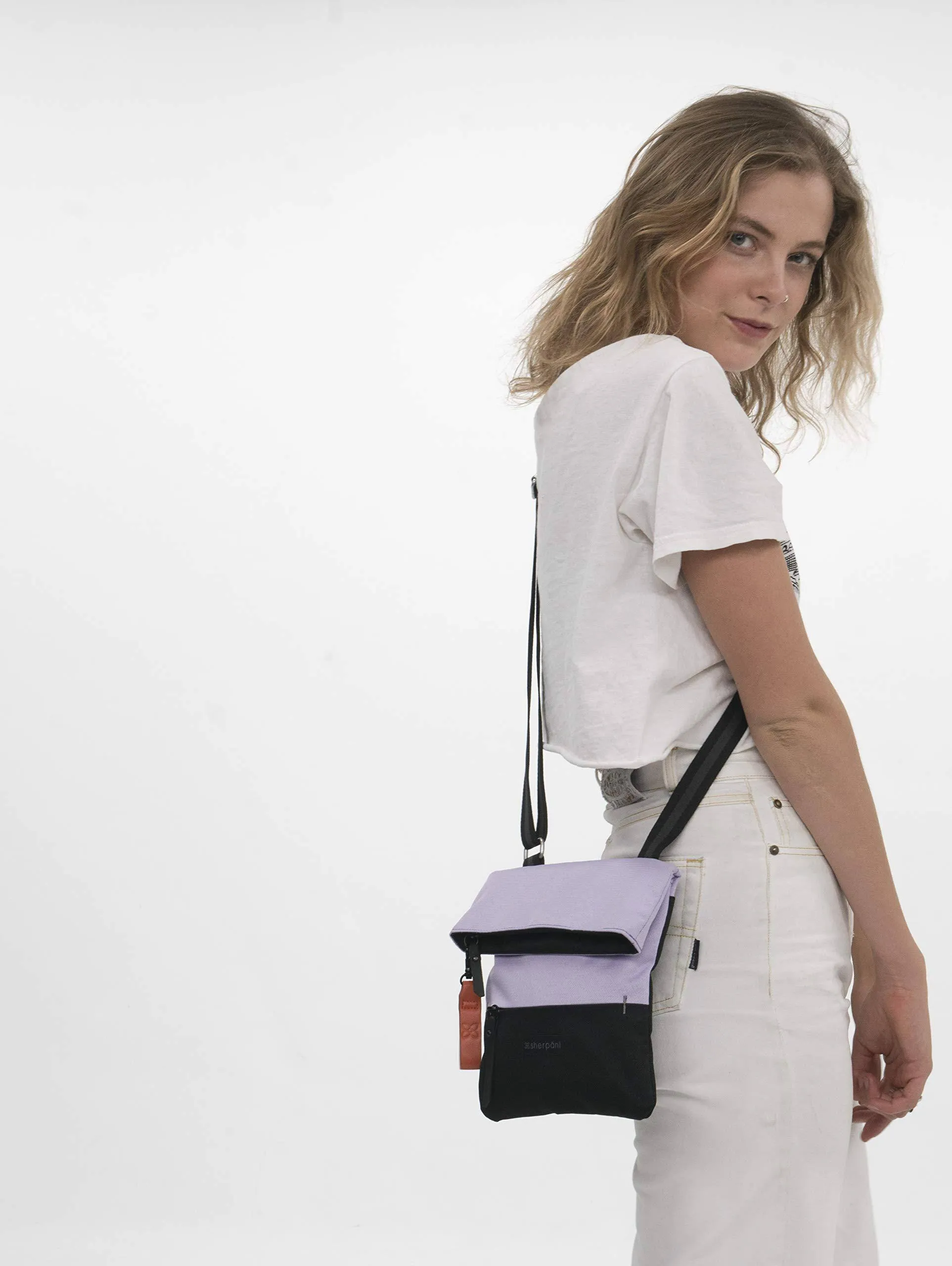 Sherpani Pica, Recycelte Nylon Umhängetasche, Mini-Umhängetasche, Schultertasche, Modische Handtasche für Damen, RFID-Schutztaschen Sherpani
