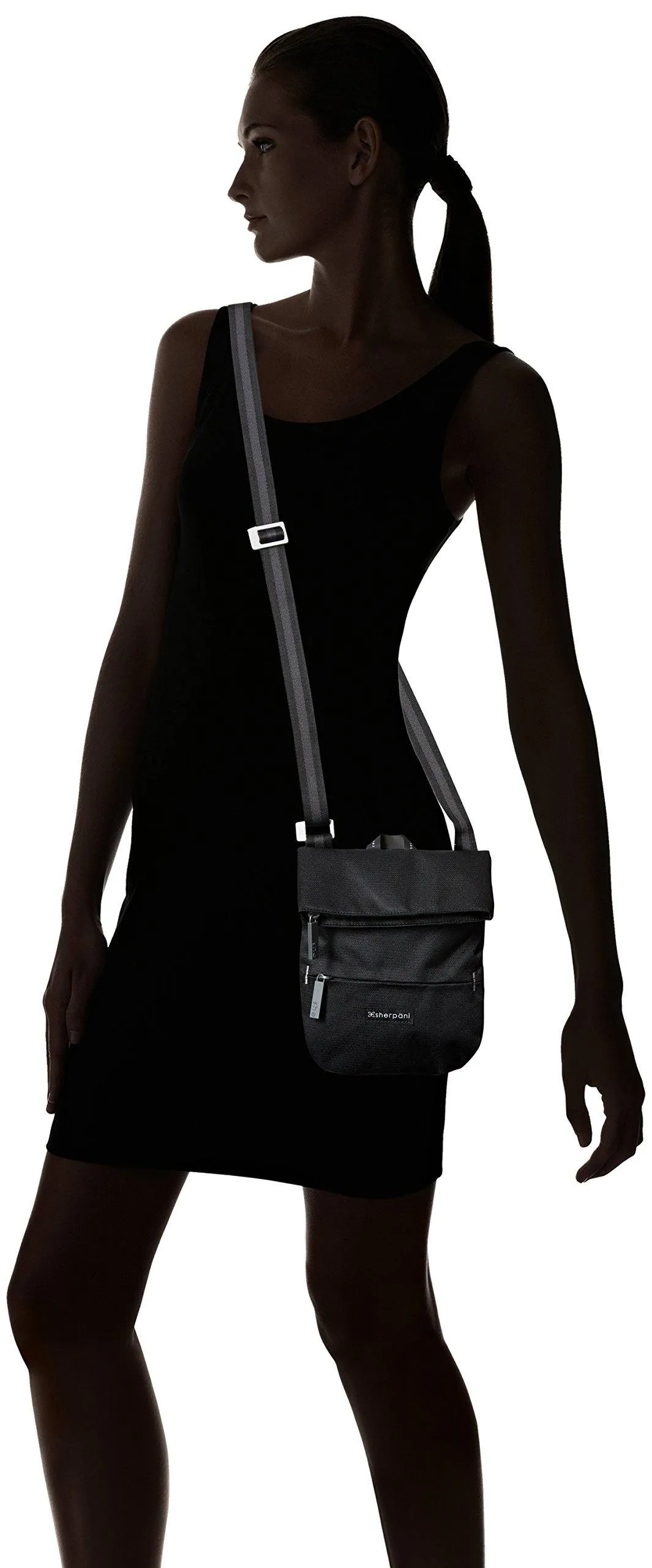 Sherpani Pica, Recycelte Nylon Umhängetasche, Mini-Umhängetasche, Schultertasche, Modische Handtasche für Damen, RFID-Schutztaschen Sherpani