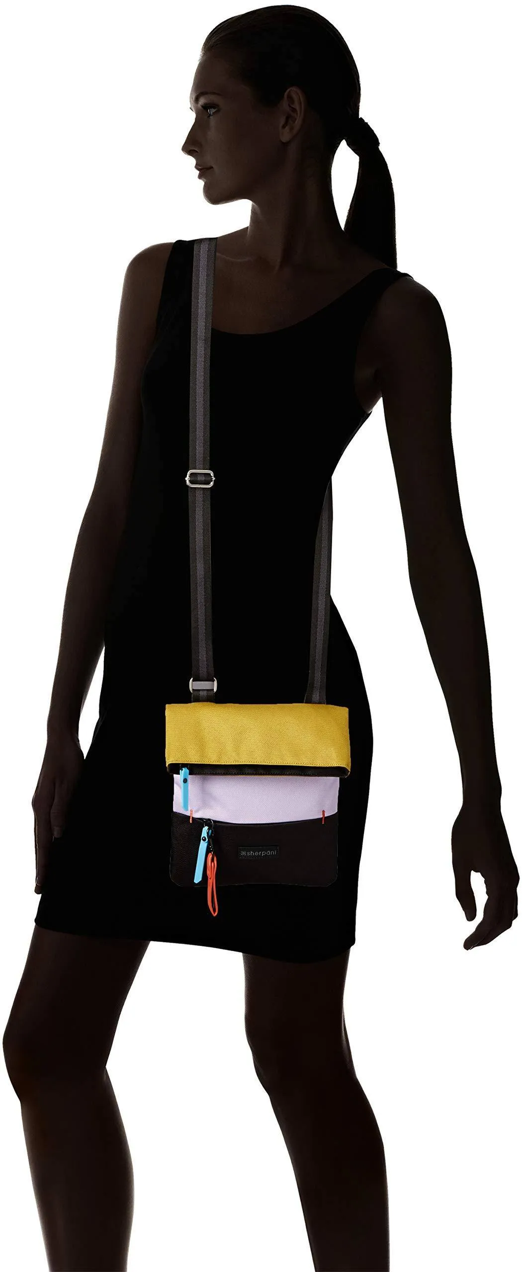 Sherpani Pica, Recycelte Nylon Umhängetasche, Mini-Umhängetasche, Schultertasche, Modische Handtasche für Damen, RFID-Schutztaschen Sherpani