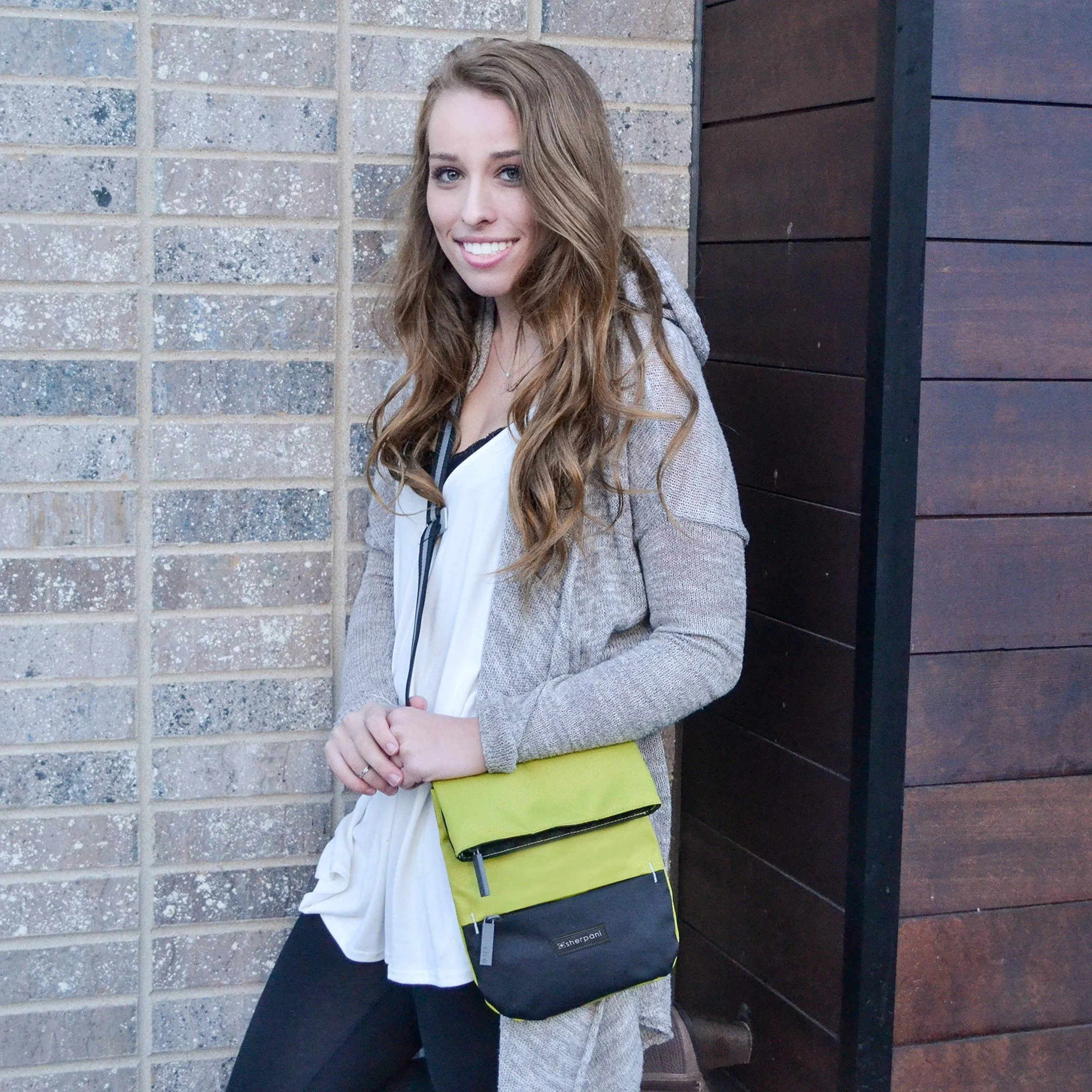 Sherpani Pica, Recycelte Nylon Umhängetasche, Mini-Umhängetasche, Schultertasche, Modische Handtasche für Damen, RFID-Schutztaschen Sherpani