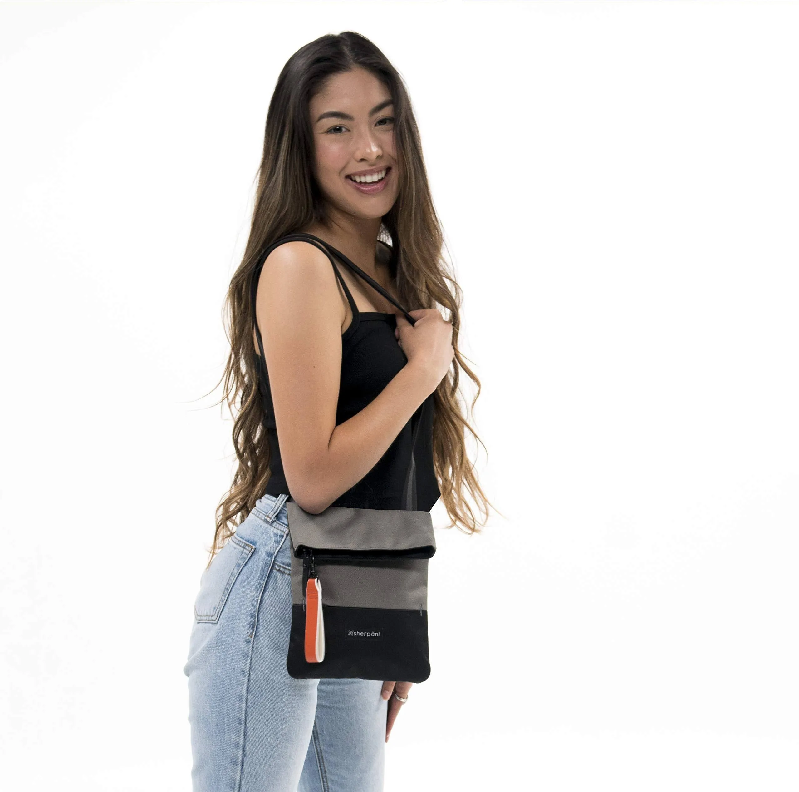 Sherpani Pica, Recycelte Nylon Umhängetasche, Mini-Umhängetasche, Schultertasche, Modische Handtasche für Damen, RFID-Schutztaschen Sherpani
