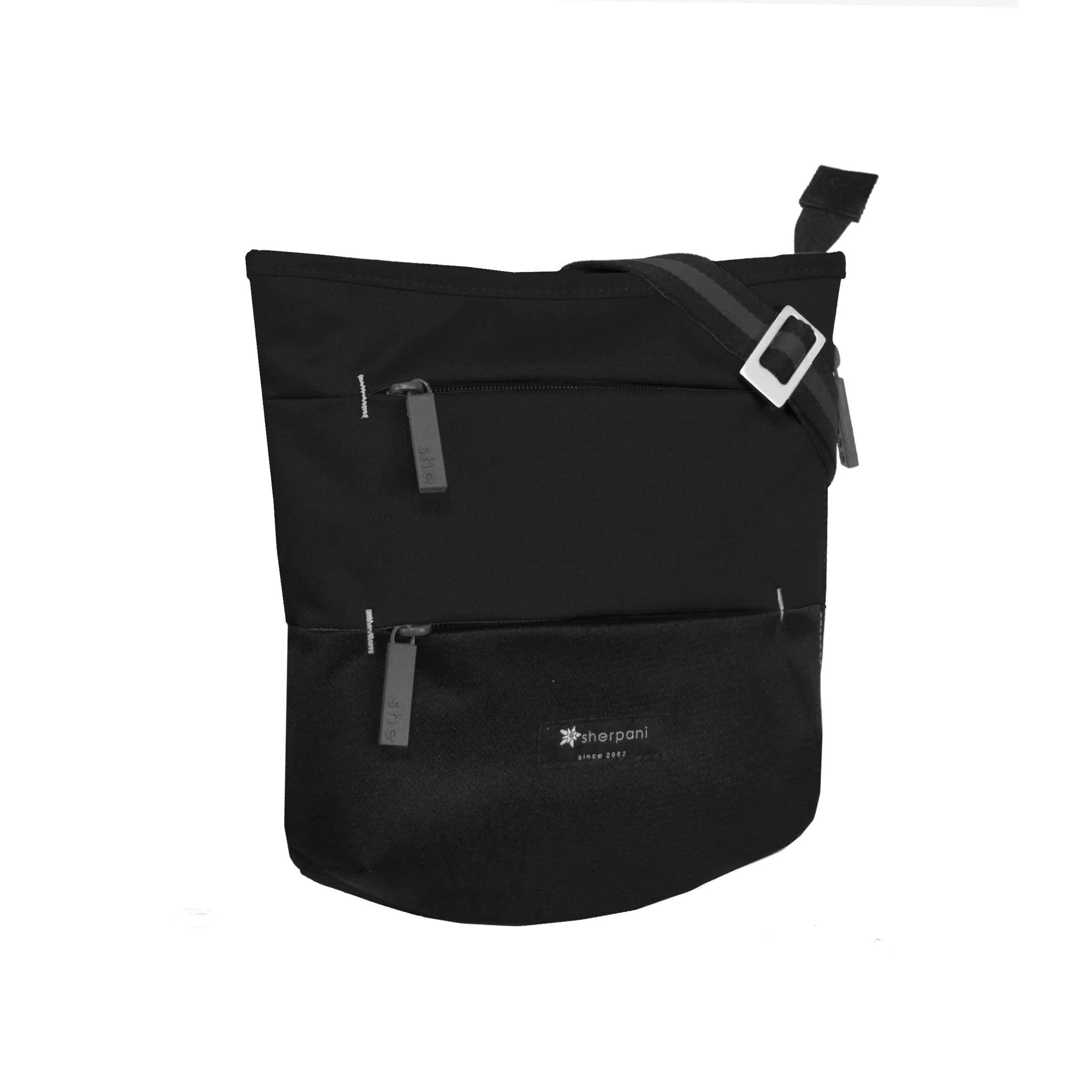 Sherpani Sadie Recycelte Nylon Umhängetasche, Essenzielle Messenger-Tasche, Mittlere Schultertasche für Damen, RFID-Schutztaschen Sherpani