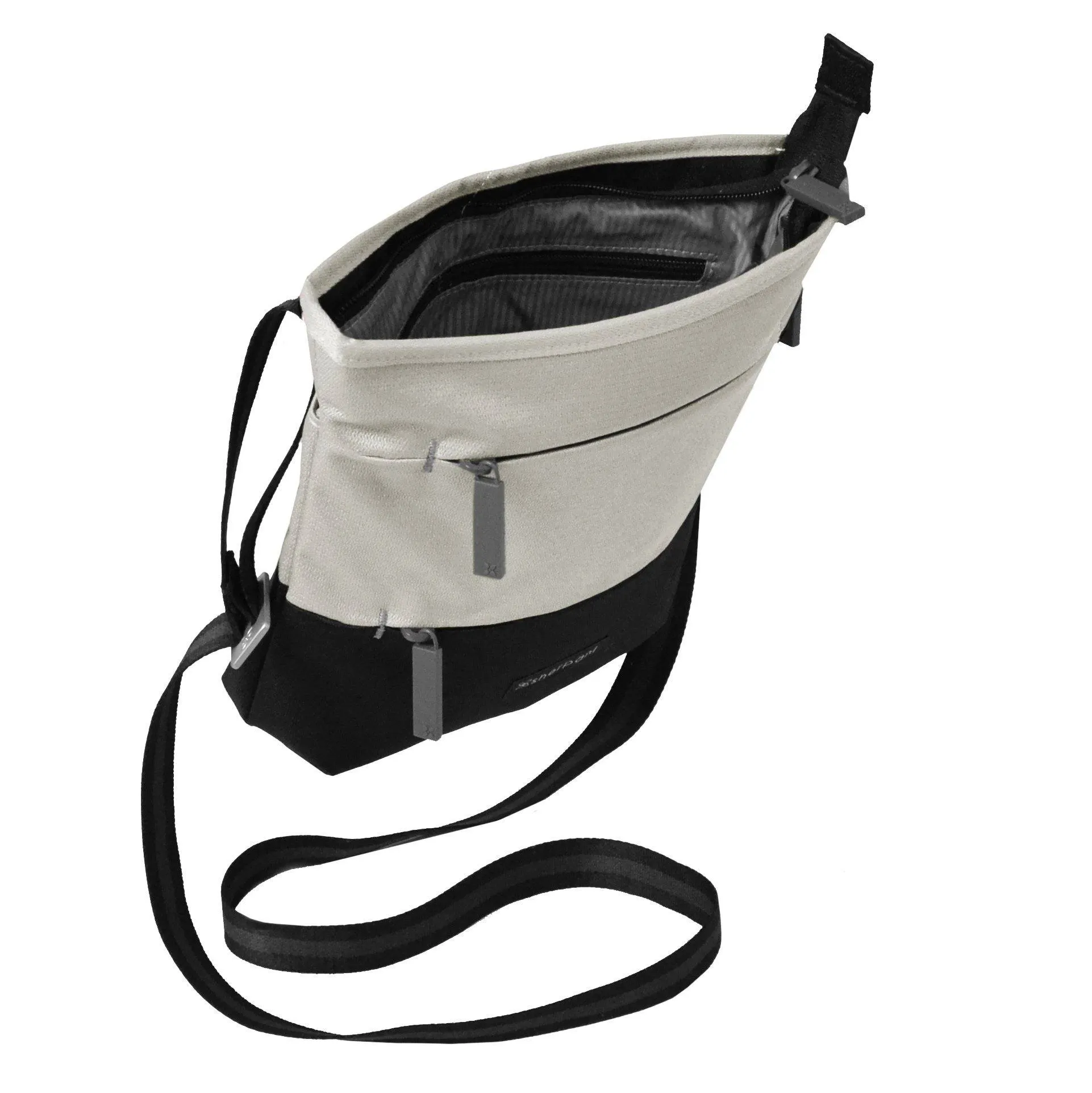 Sherpani Sadie Recycelte Nylon Umhängetasche, Essenzielle Messenger-Tasche, Mittlere Schultertasche für Damen, RFID-Schutztaschen Sherpani