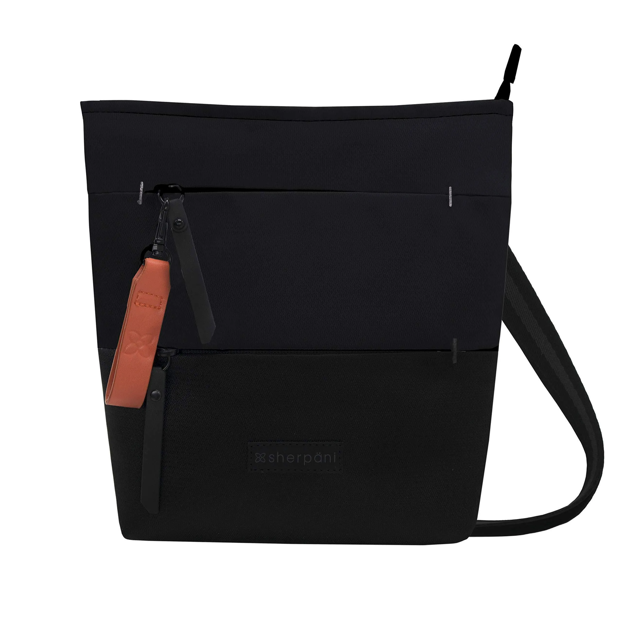 Sherpani Sadie Recycelte Nylon Umhängetasche, Essenzielle Messenger-Tasche, Mittlere Schultertasche für Damen, RFID-Schutztaschen Sherpani