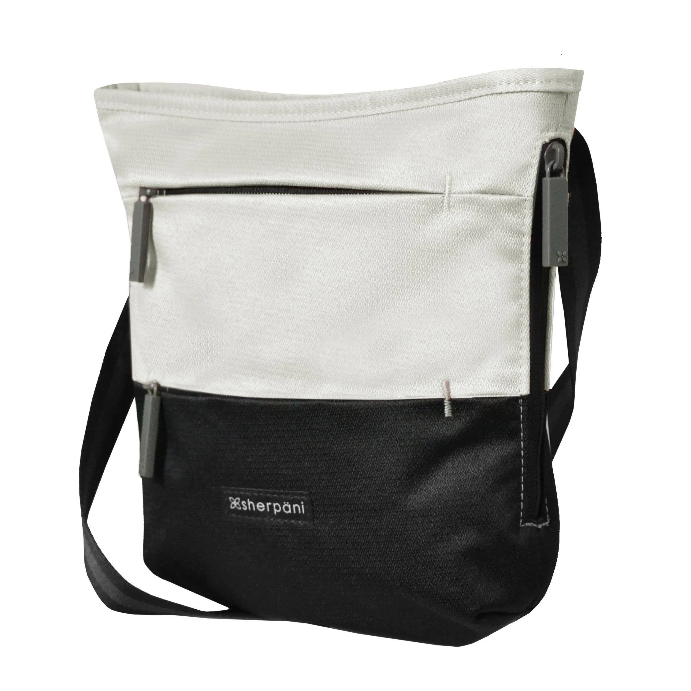 Sherpani Sadie Recycelte Nylon Umhängetasche, Essenzielle Messenger-Tasche, Mittlere Schultertasche für Damen, RFID-Schutztaschen Sherpani