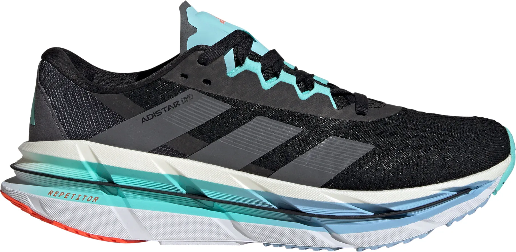 Schuhe Adidas Fußbekleidung Herren adidas Adistar BYD Herren Laufschuhe - Schwarz