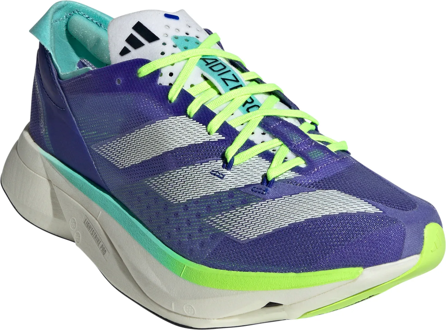 Schuhe Adidas Damen adidas Adizero Adios Pro 3 Laufschuhe für Damen - Blau