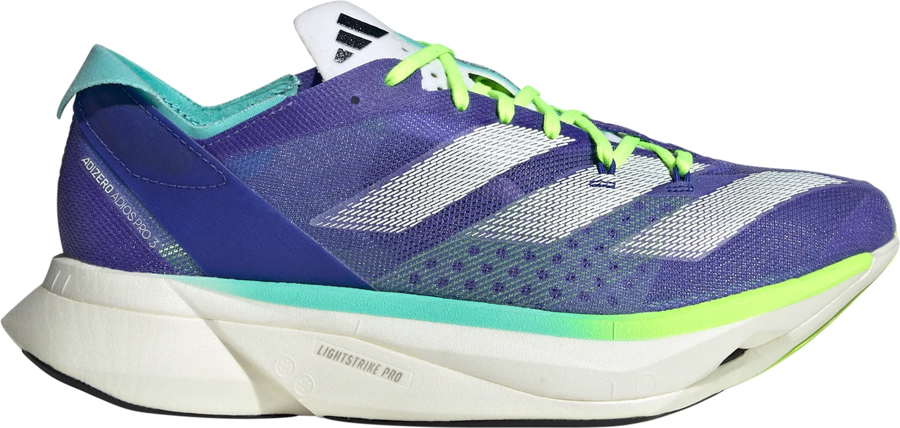 Schuhe Adidas Damen adidas Adizero Adios Pro 3 Laufschuhe für Damen - Blau
