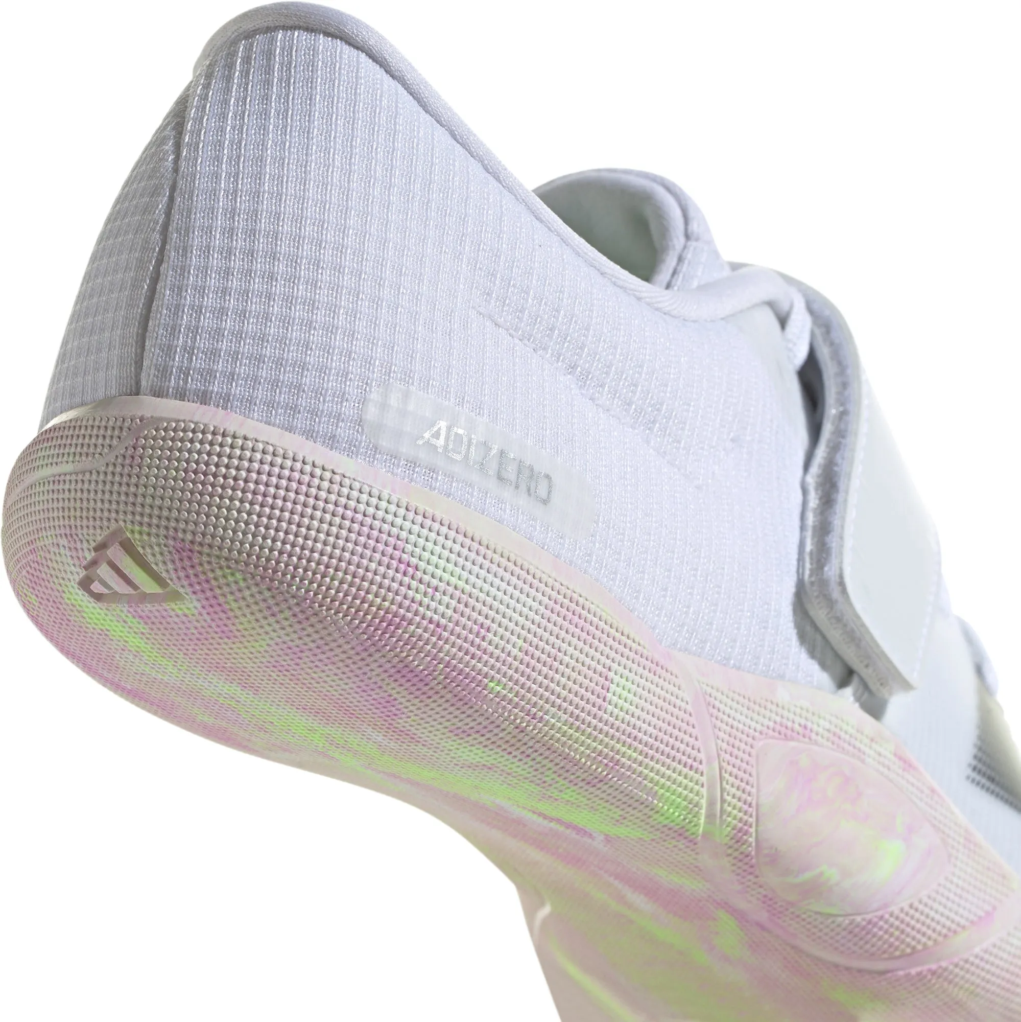 Schuhe Adidas Damen adidas Adizero Wurfspikes für Leichtathletik - Weiß