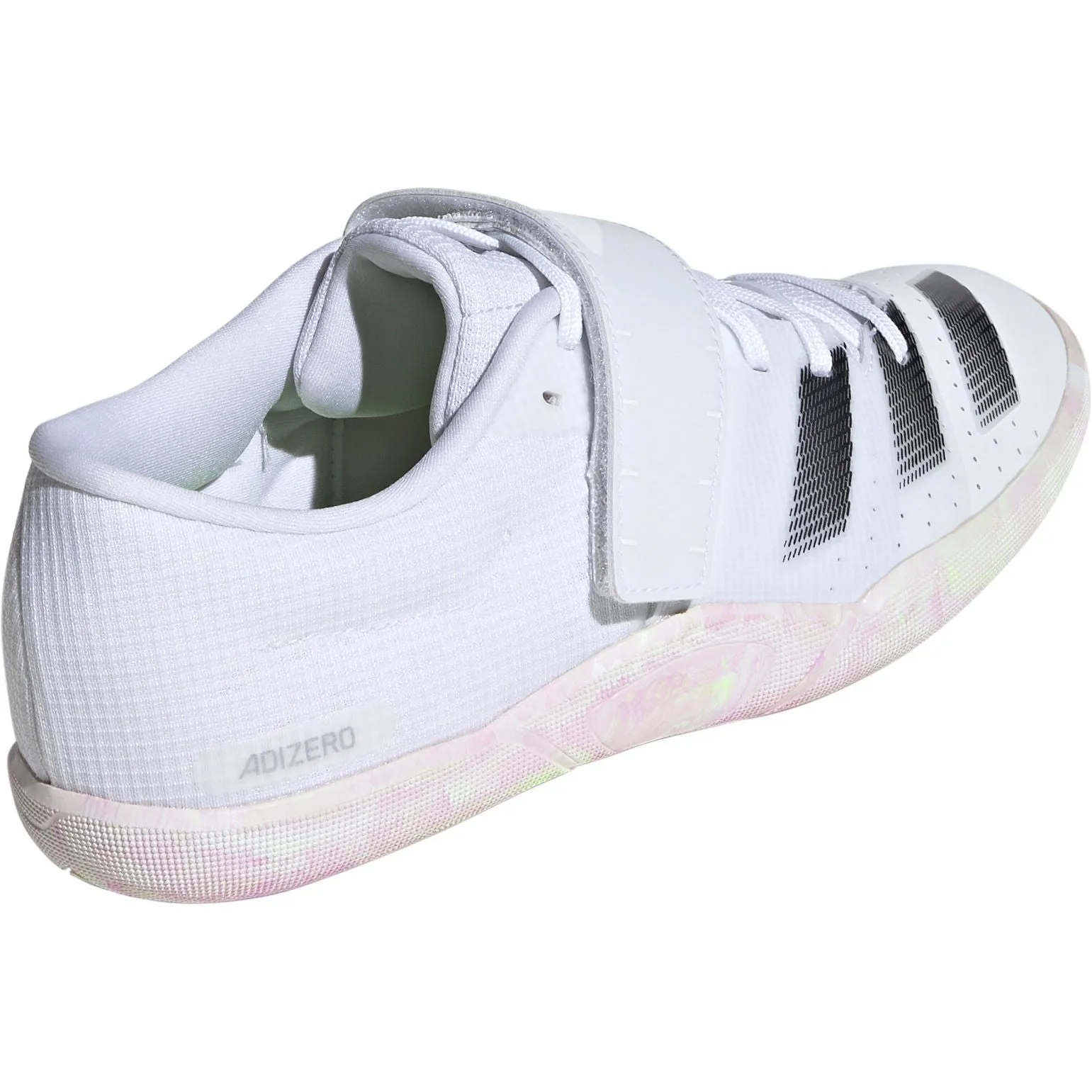 Schuhe Adidas Damen adidas Adizero Wurfspikes für Leichtathletik - Weiß