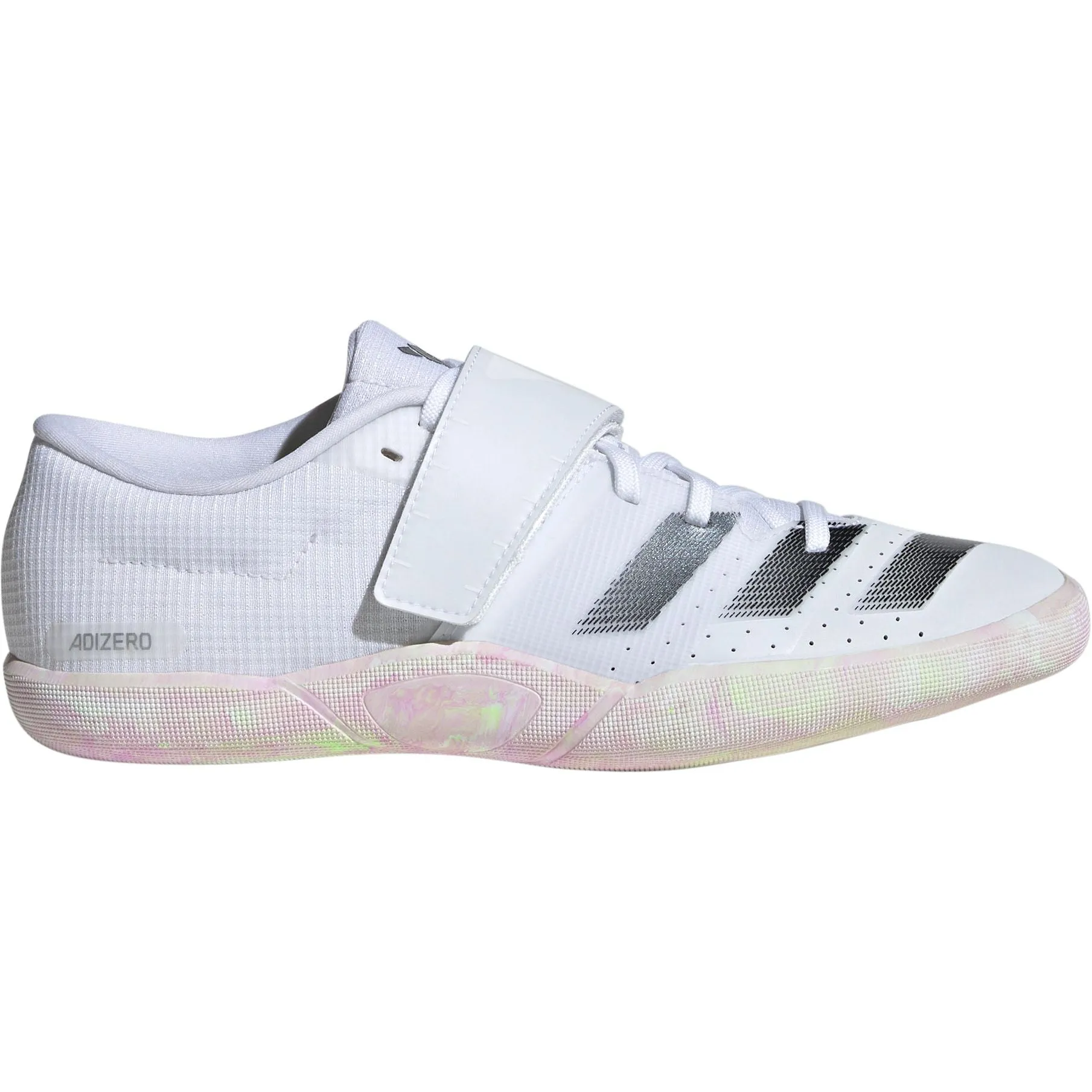 Schuhe Adidas Damen adidas Adizero Wurfspikes für Leichtathletik - Weiß