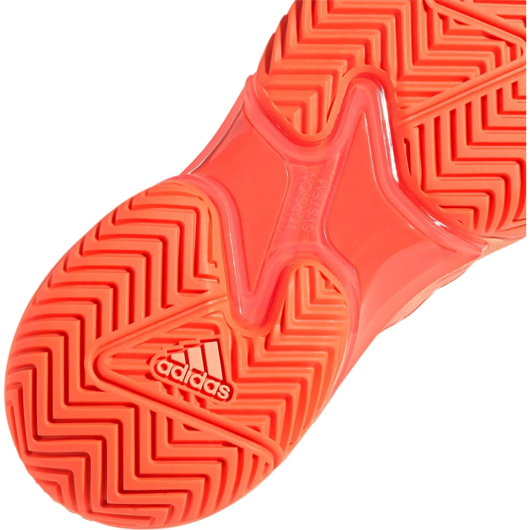 Schuhe Adidas Damen adidas Barricade Damen-Tennisschuhe - Orange