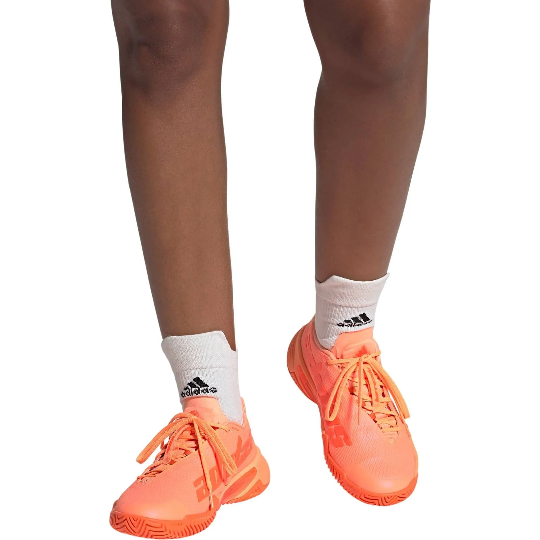 Schuhe Adidas Damen adidas Barricade Damen-Tennisschuhe - Orange