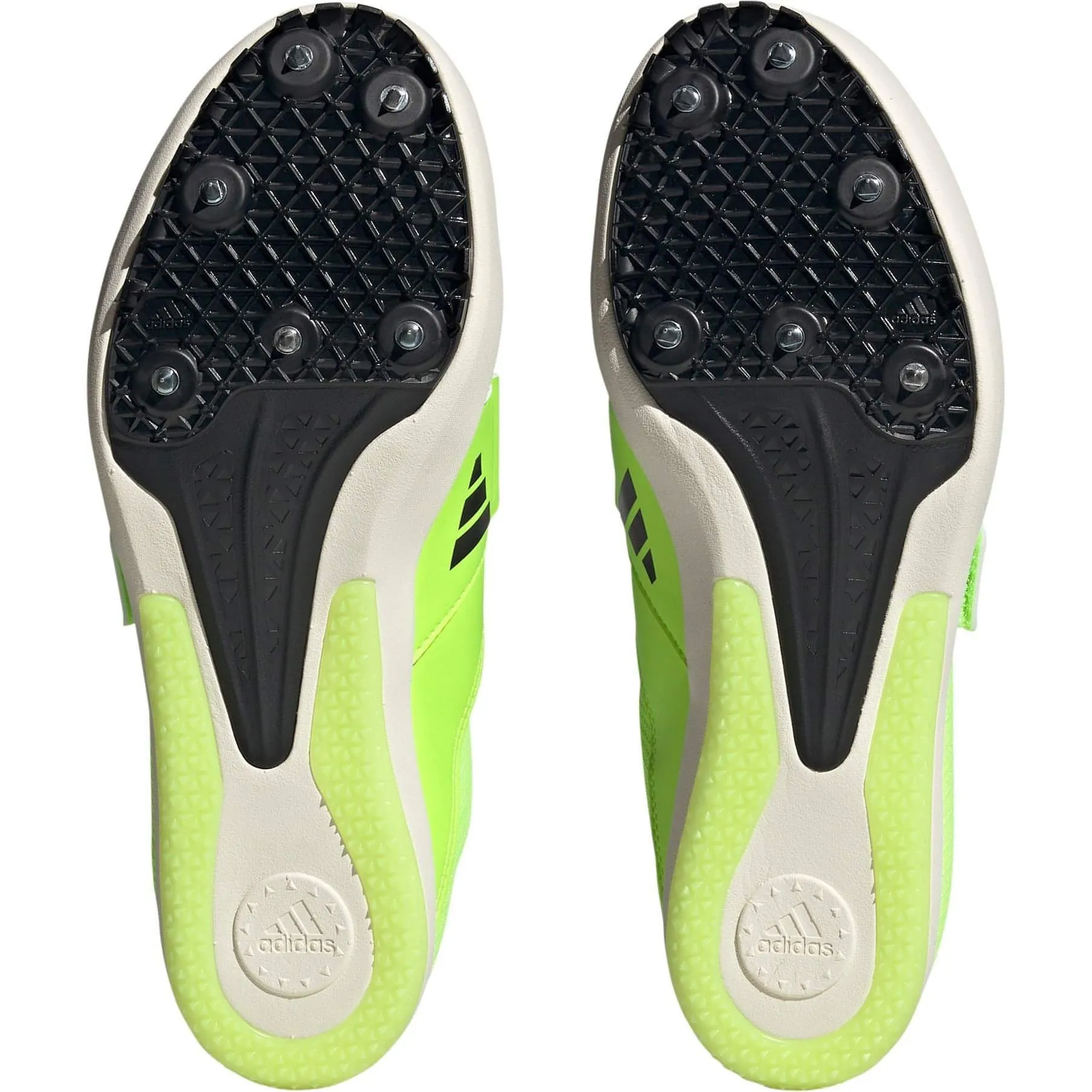 Schuhe Adidas Damen adidas Jumpstar Field Event Spikes - Grün