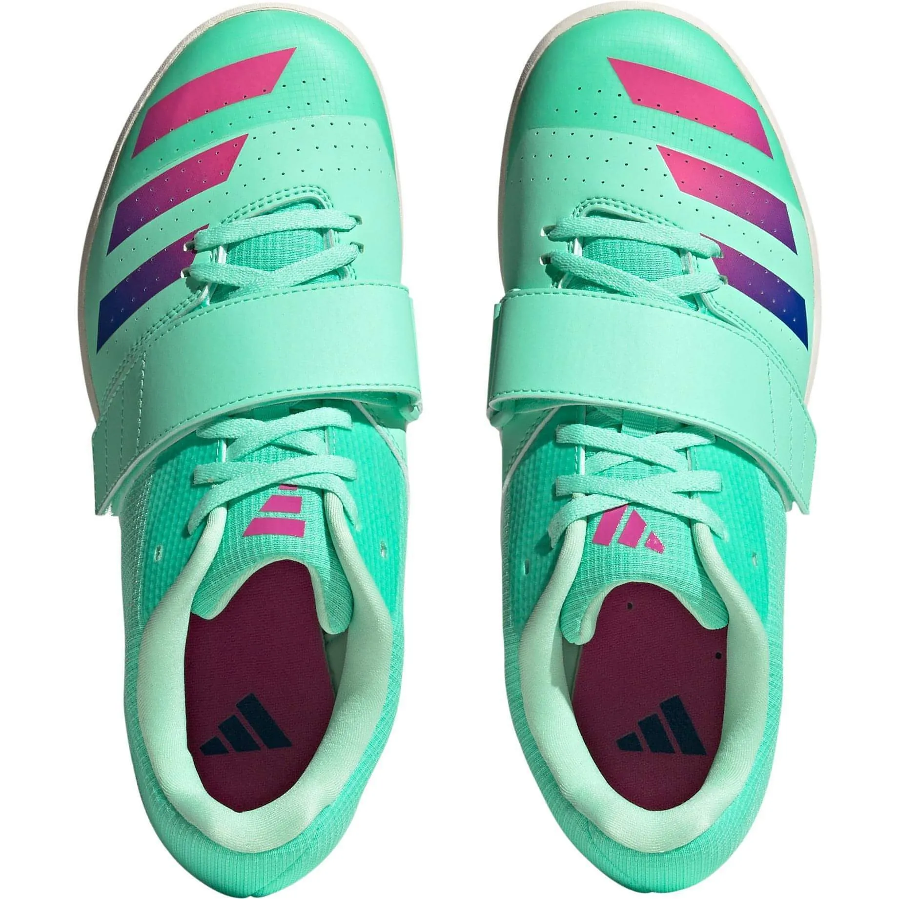 Schuhe Adidas Damen adidas Jumpstar Field Event Spikes - Grün
