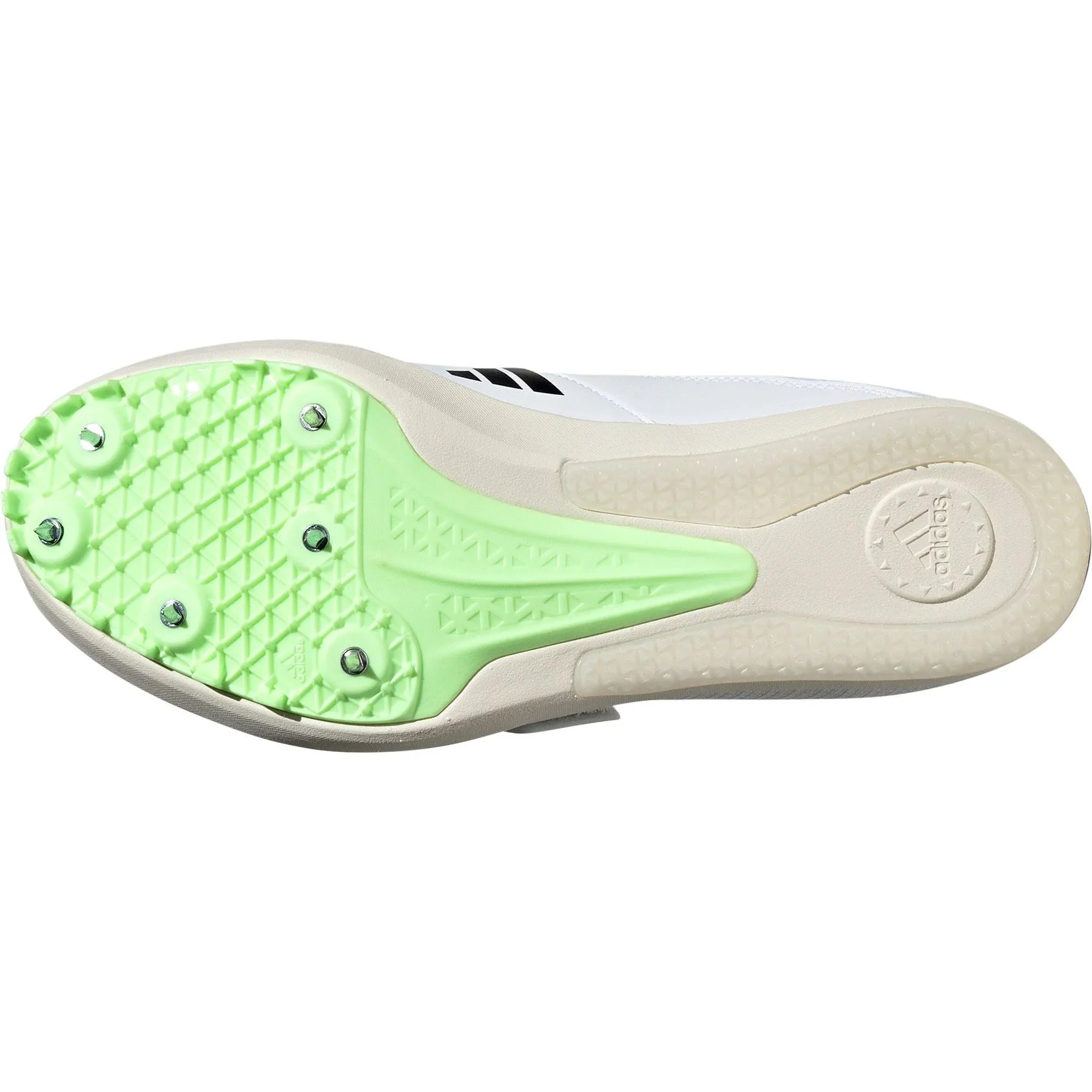 Schuhe Adidas Damen adidas Jumpstar Field Event Spikes - Weiß