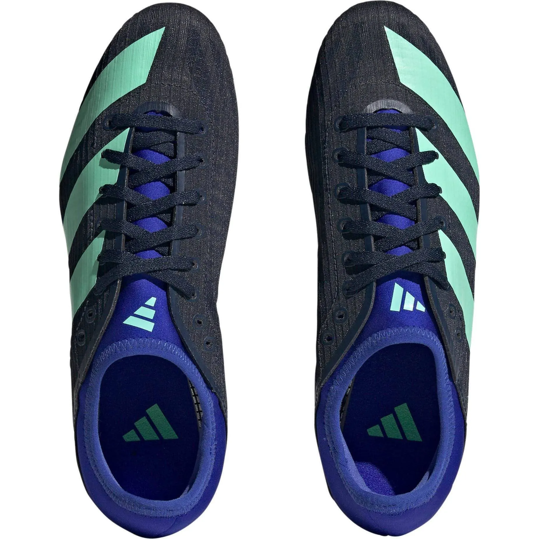 Schuhe Adidas Damen adidas Sprintstar Laufspikes - Marineblau