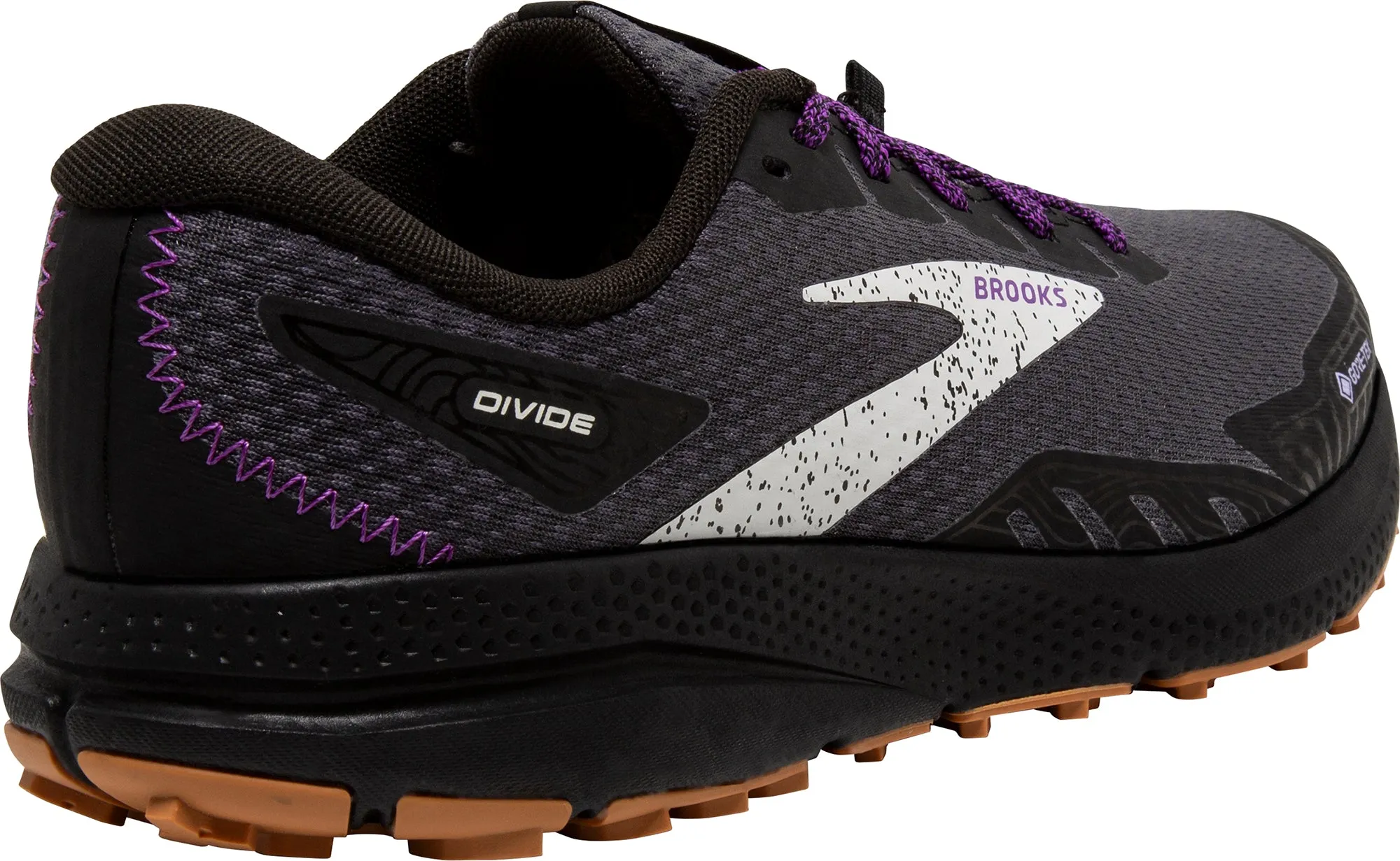 Schuhe Brooks Brooks Divide 4 GORE-TEX Damen Trailrunning-Schuhe - Schwarz