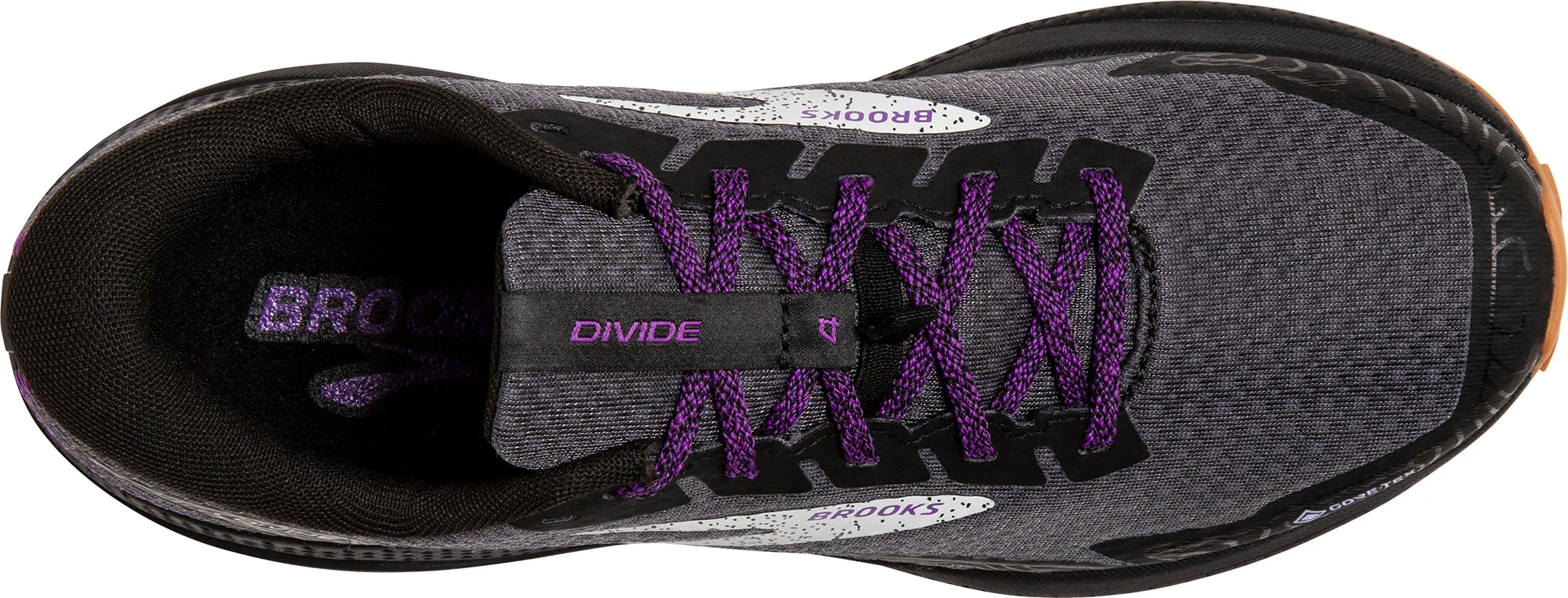 Schuhe Brooks Brooks Divide 4 GORE-TEX Damen Trailrunning-Schuhe - Schwarz