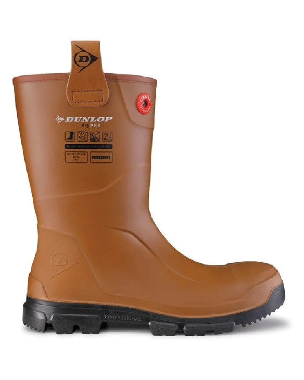 Schuhe Dunlop Dunlop Purofort RigPRO Vollschutz-Gummistiefel