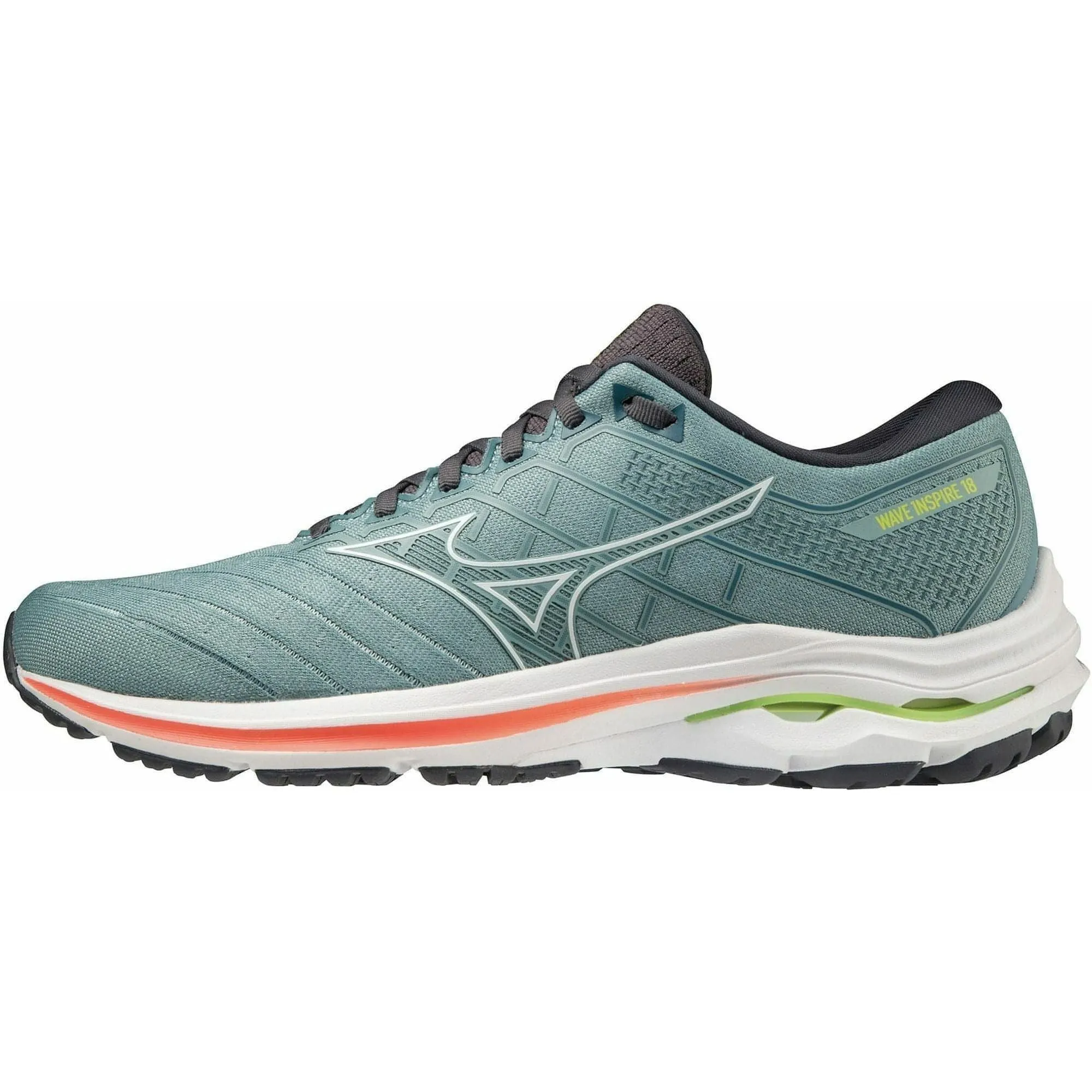 Schuhe Mizuno Mizuno Wave Inspire 18 Herren Laufschuhe - Blau