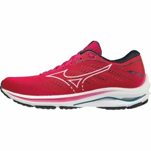 Schuhe Mizuno Mizuno Wave Rider 25 Damen Laufschuhe - Rosa