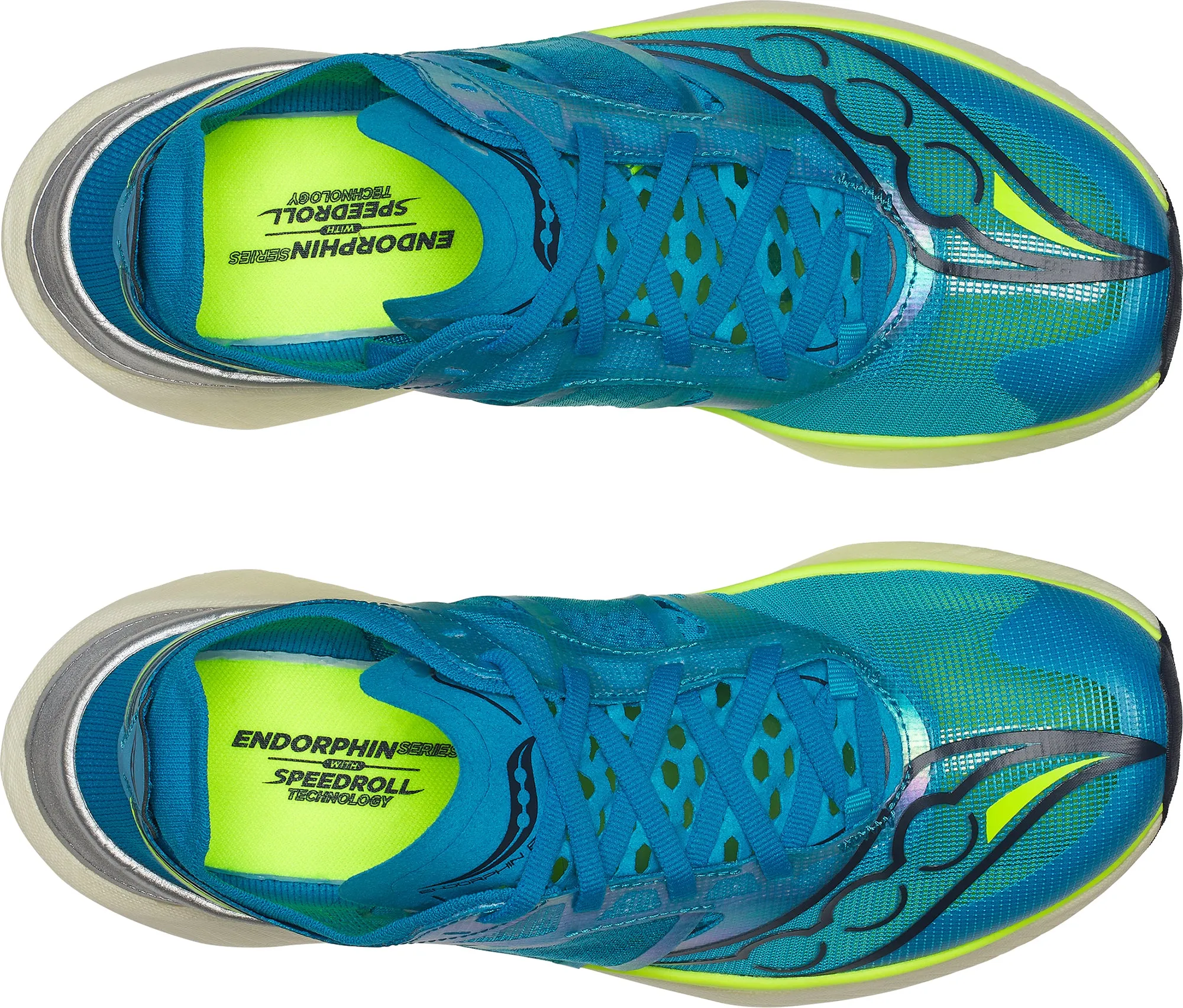 Saucony Saucony Endorphin Elite Damen Laufschuhe - Blau