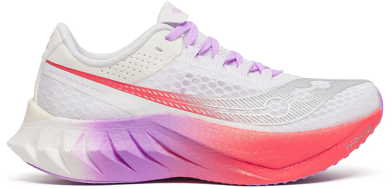 Saucony Endorphin Pro 4 Damen Laufschuhe - Weiß