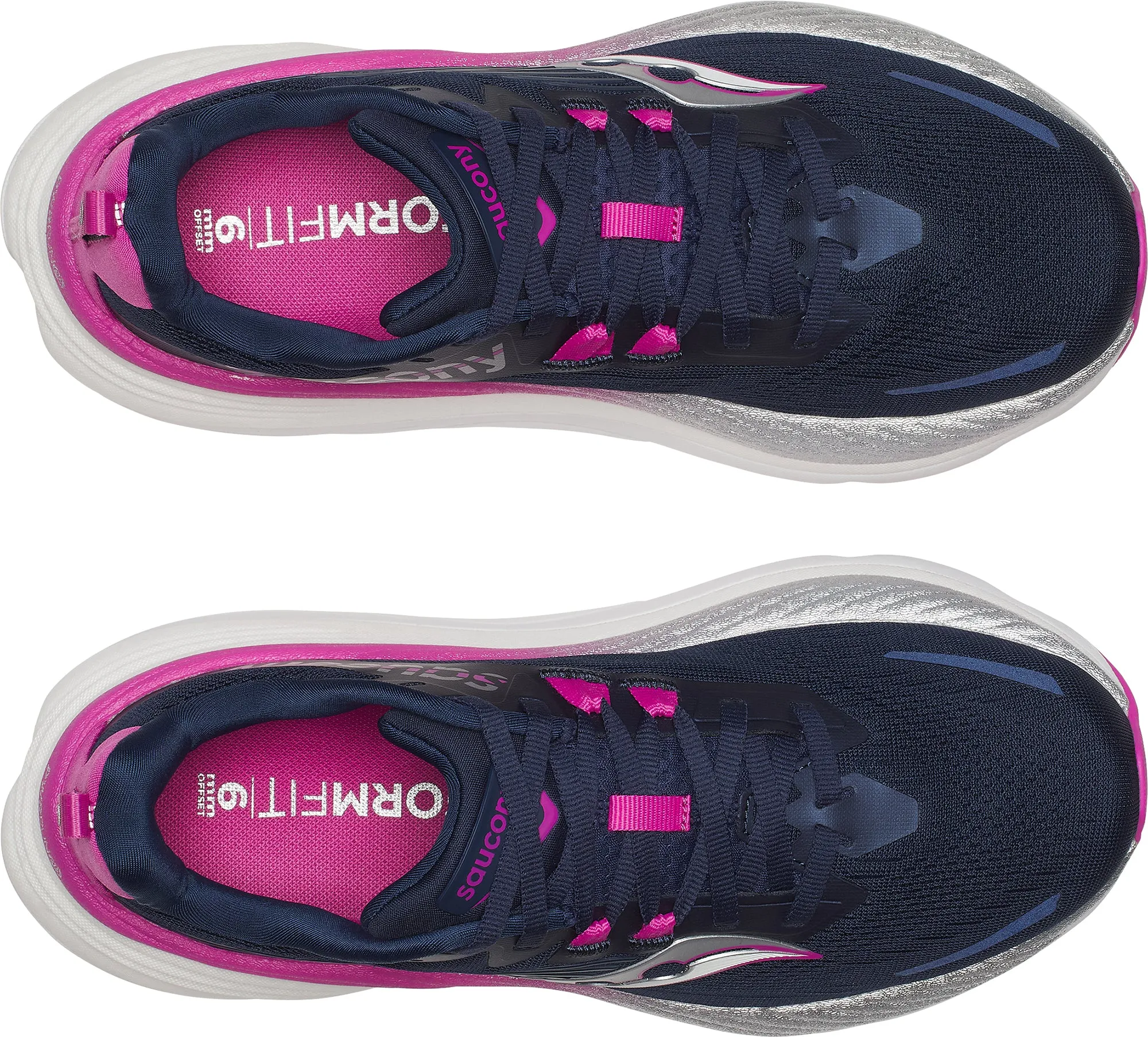 Saucony Hurricane 24 Damen Laufschuhe - Blau