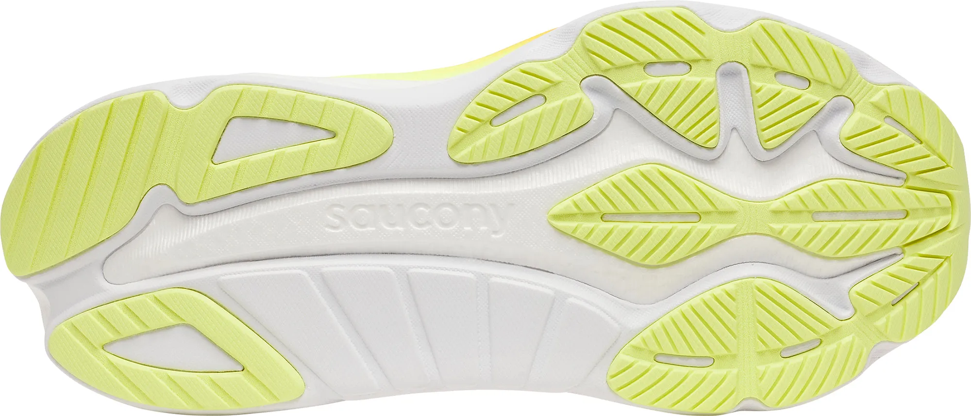 Saucony Hurricane 24 Damen Laufschuhe - Gelb