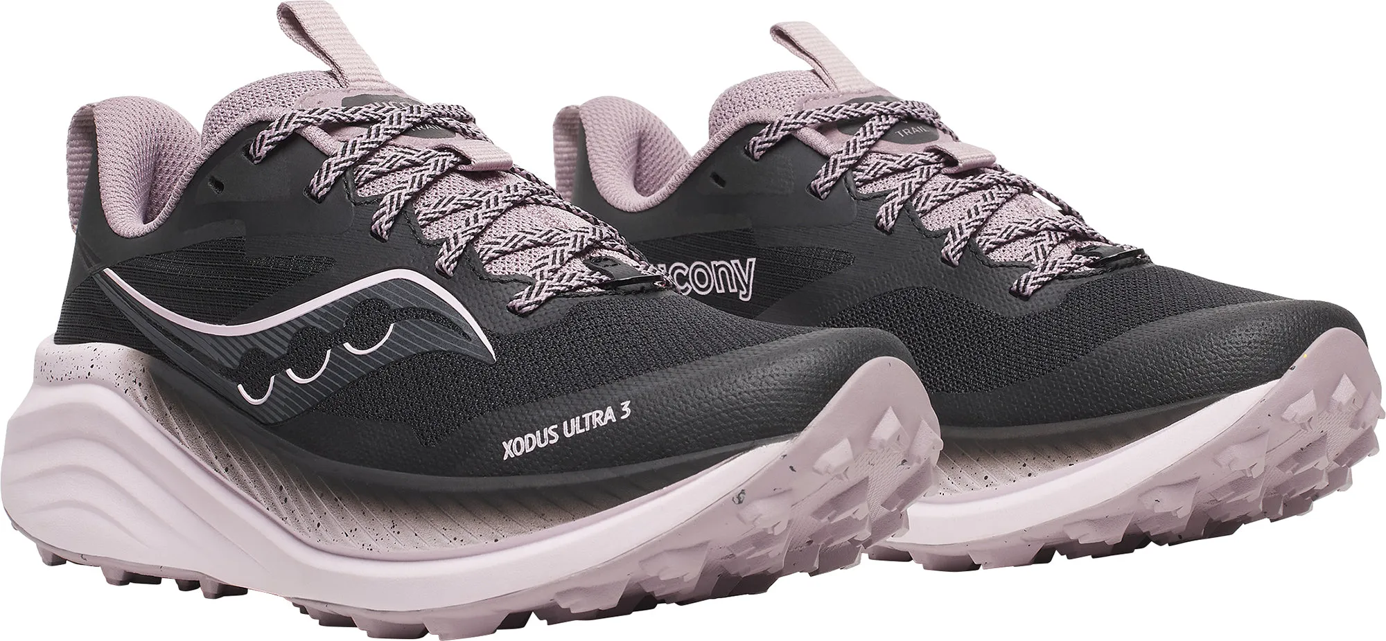 Saucony Xodus Ultra 3 Damen Trailrunning Schuhe - Schwarz