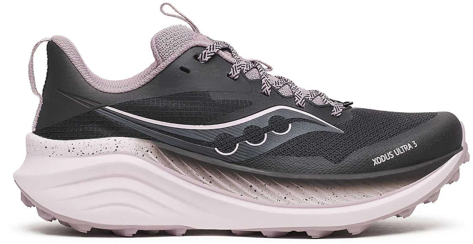 Saucony Xodus Ultra 3 Damen Trailrunning Schuhe - Schwarz