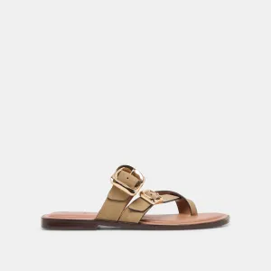 SHORE SANDALS TAUBE WILDLEDER