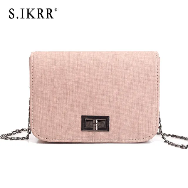 S.IKRR Worean Schultertasche Luxus-Handtaschen Damen-Taschen Designer-Version Wild Girls Kleine quadratische Messenger-Tasche bolsa feminina Fashion Nova Taschen